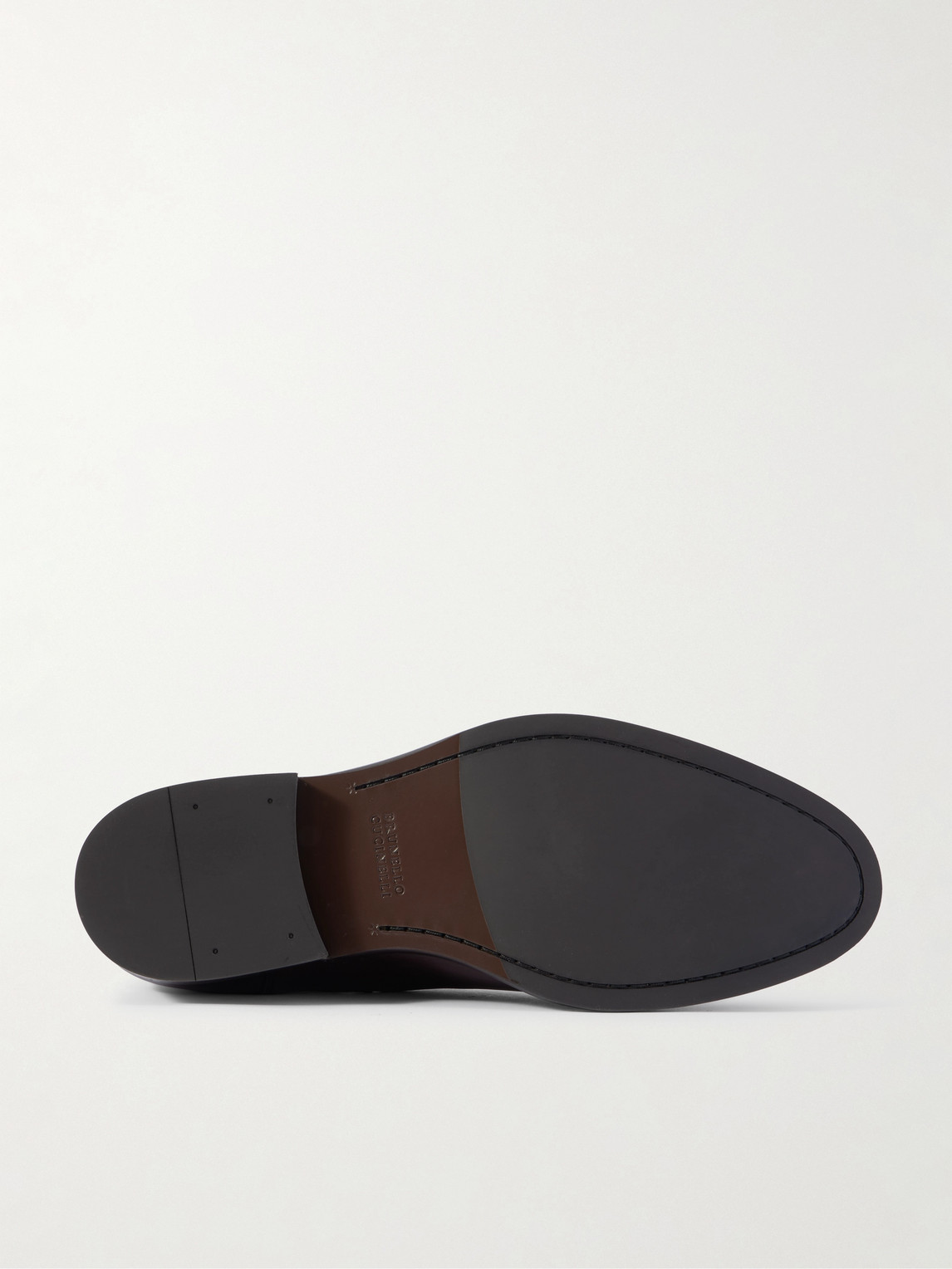 Brunello Cucinelli Leather Chelsea Boots