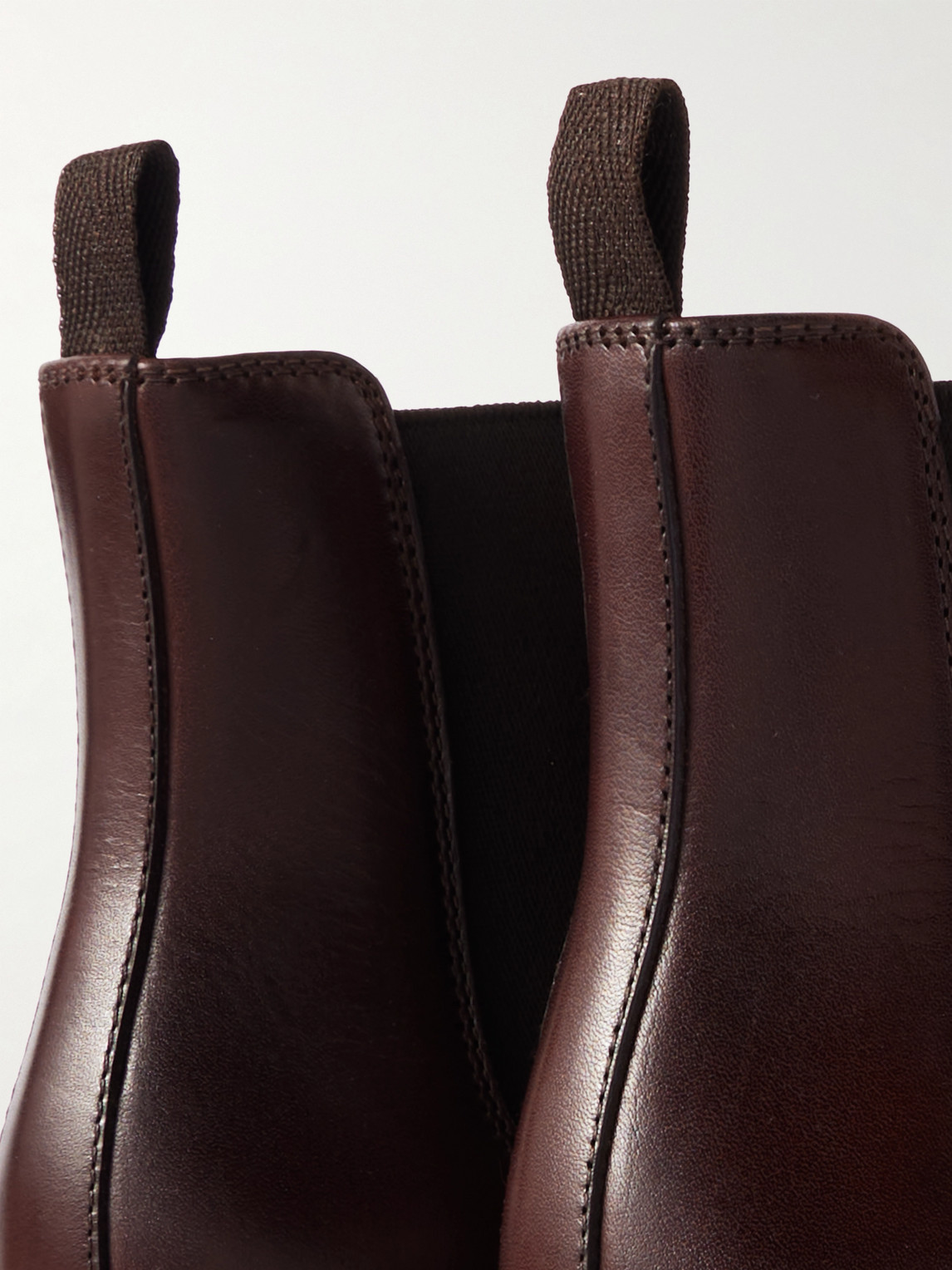 Brunello Cucinelli Leather Chelsea Boots