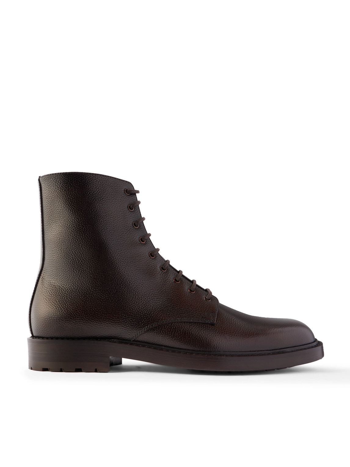 Pedula Full-Grain Leather Boots