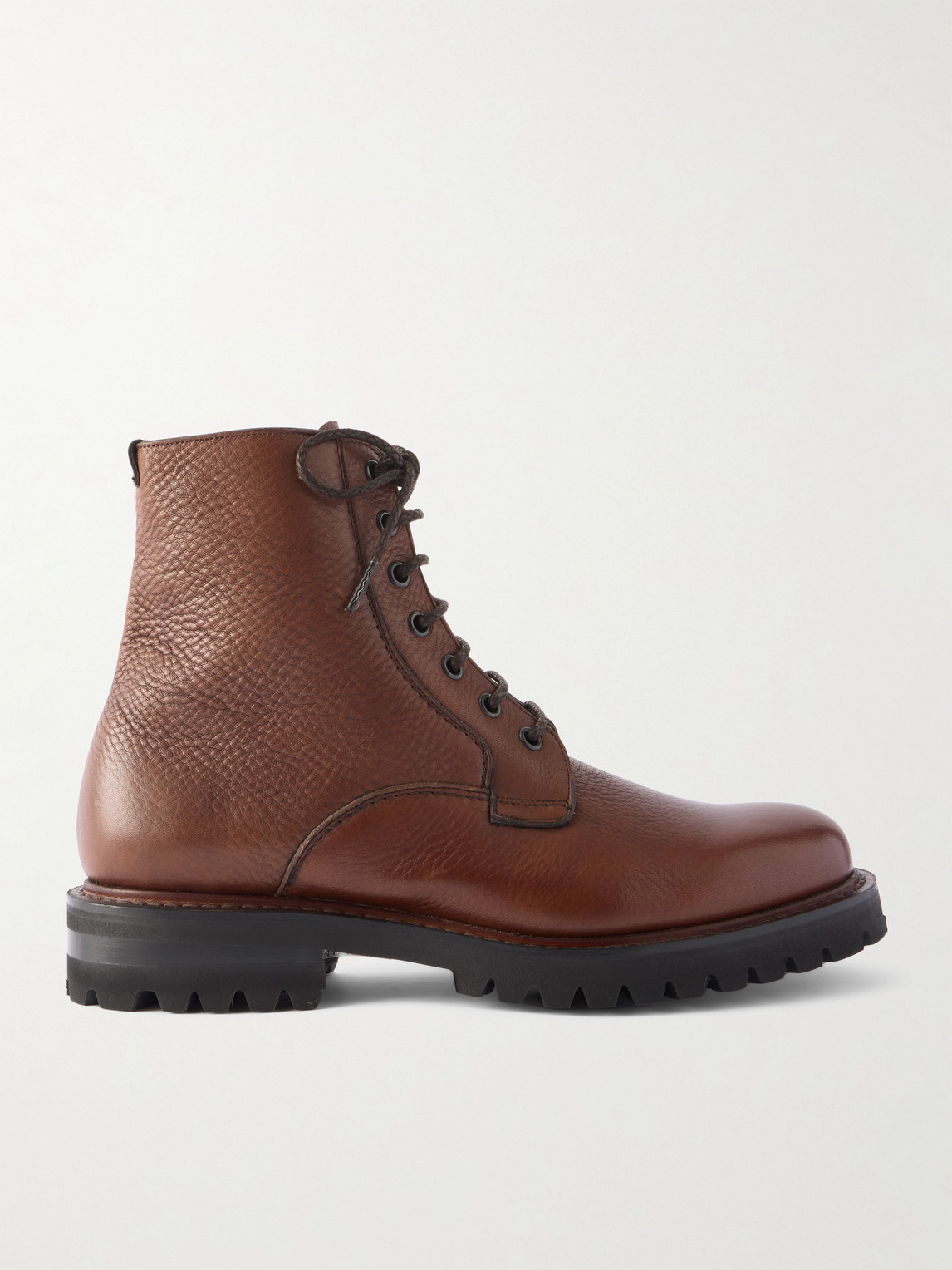 Church's Coalport 2 Full-grain Leather Derby Boots In Blue