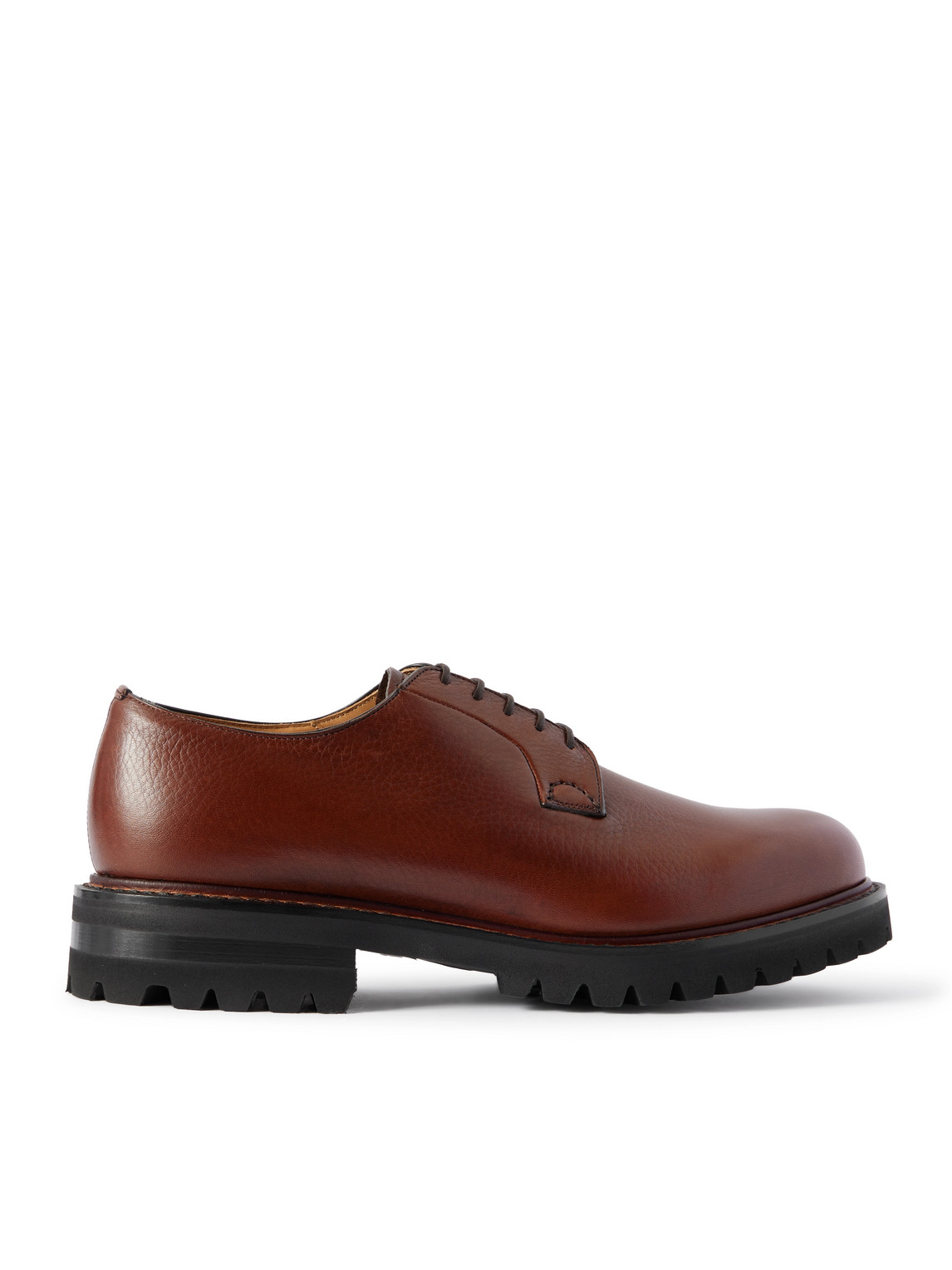 Church's Full-grain Leather Derby Shoes In Brown