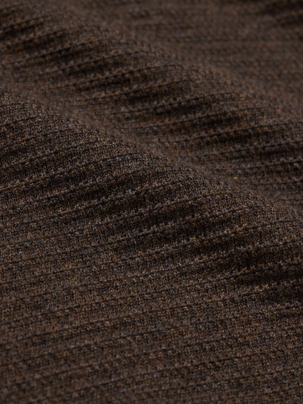 Nn07 Paul 60019 Ribbed Organic Cotton Polo Shirt In Brown