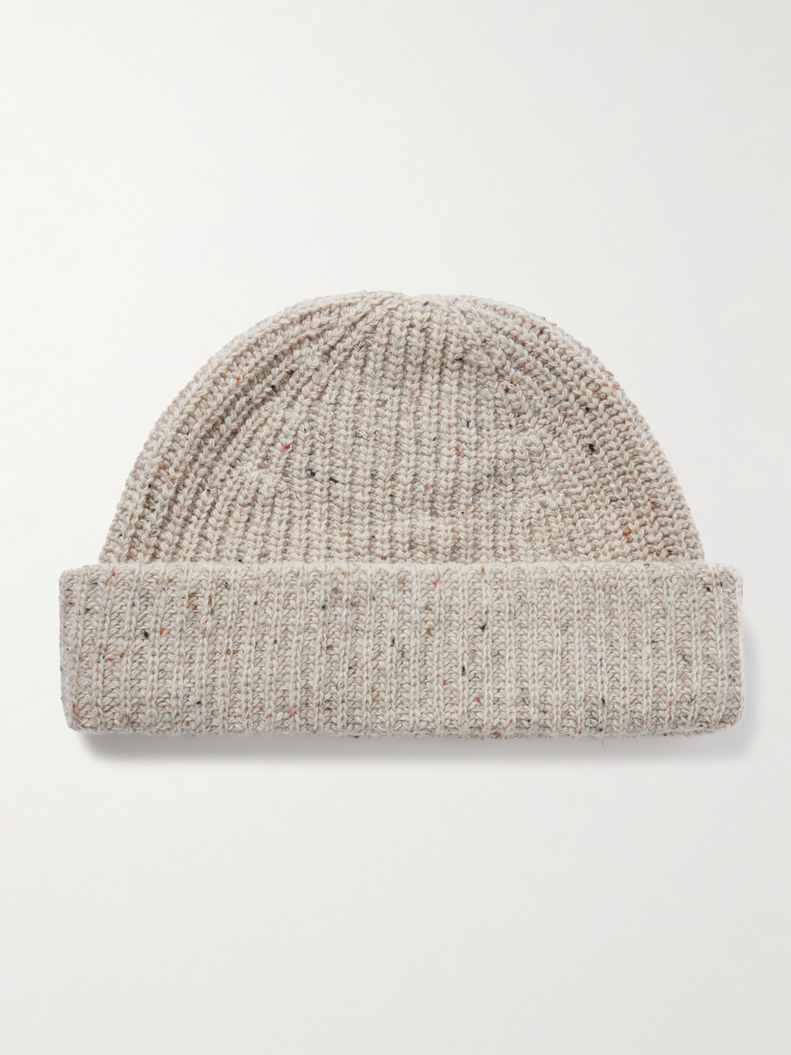 Nn07 Sailor 6697 Ribbed Wool-blend Beanie In Multi