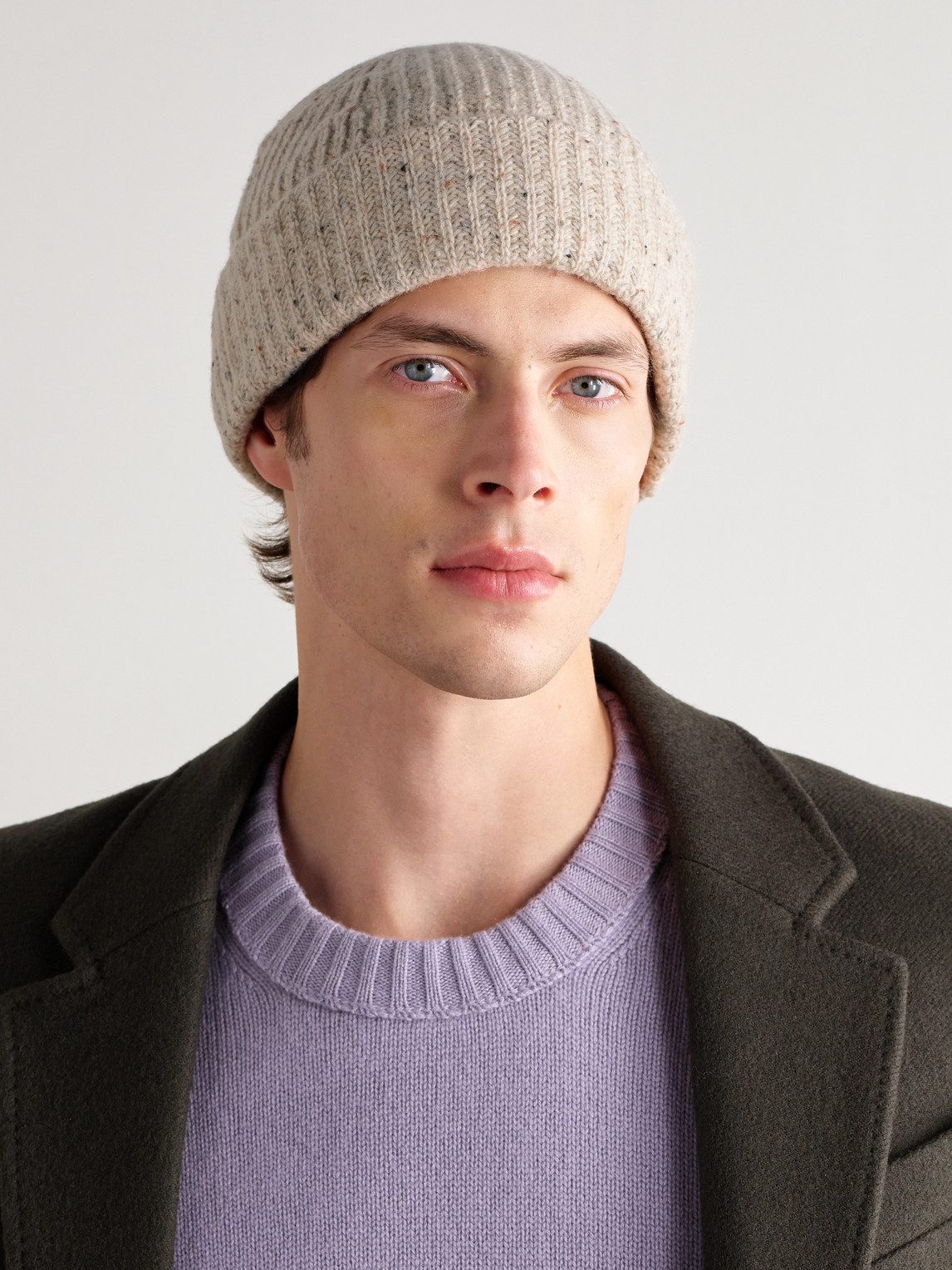 Sailor 6697 Ribbed Wool-Blend Beanie — 2