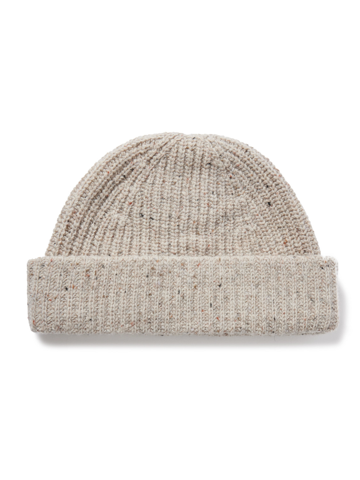 Nn07 Sailor 6697 Ribbed Wool-blend Beanie In Multi