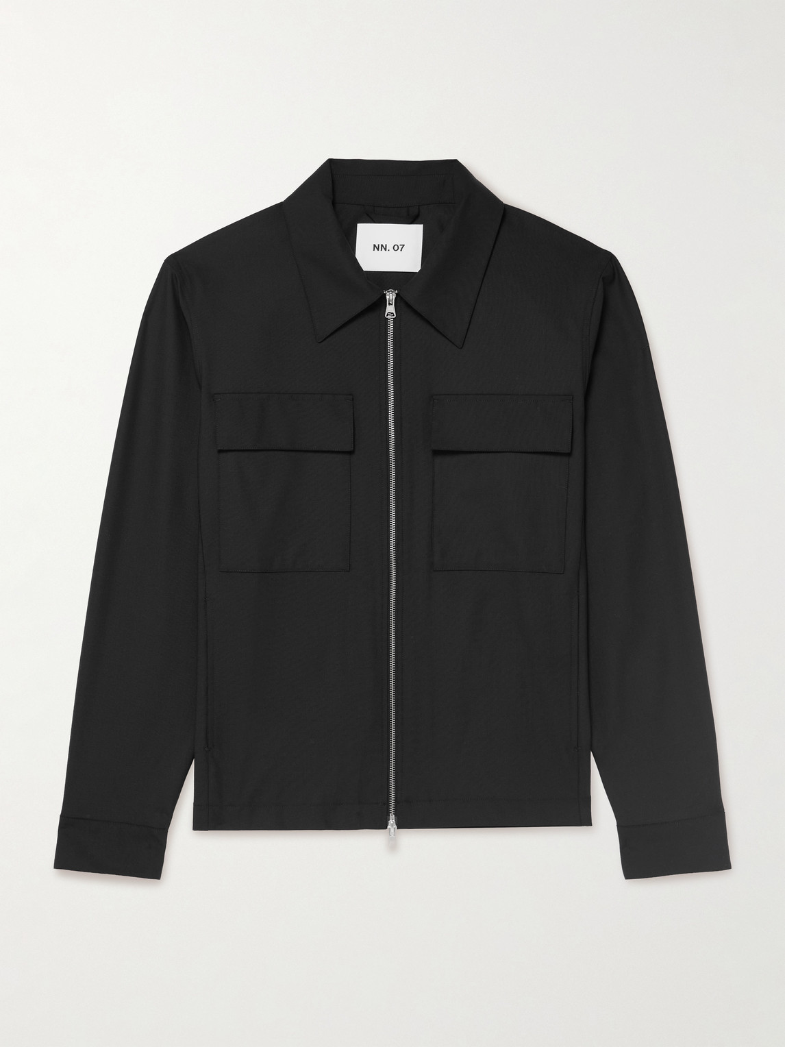 NN07 Alban 1088 Recycled Grain de Poudre Overshirt - Men