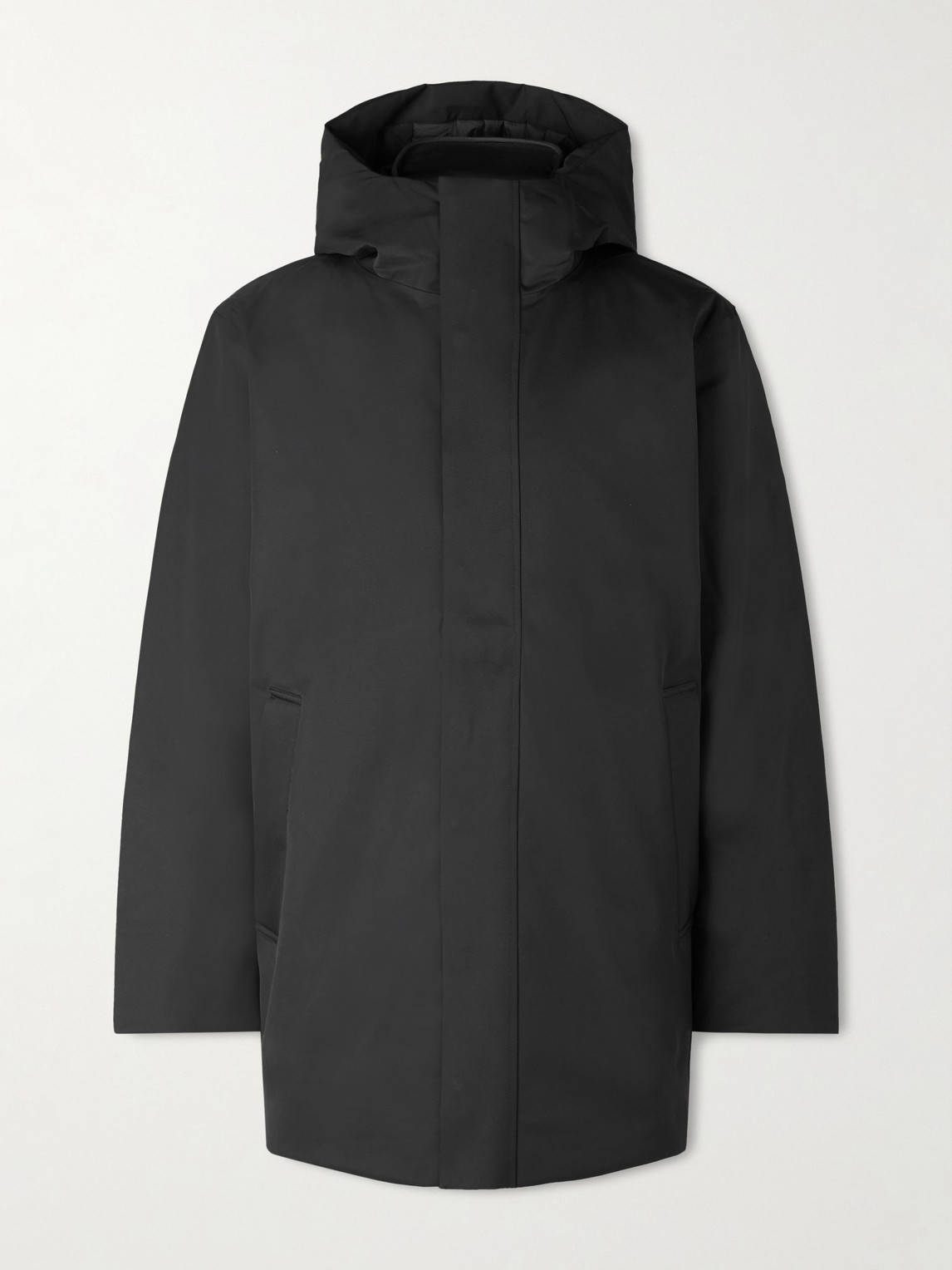 Nn07 Blake 8240 Padded Recycled-twill Parka In Black