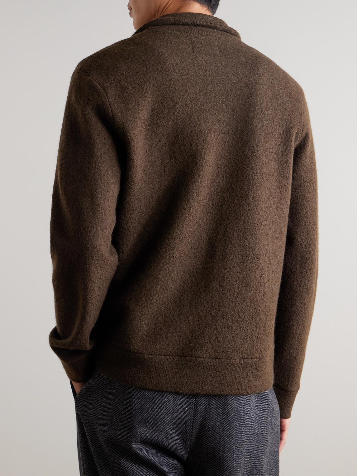  Nn07 - 6398 Merino Wool-felt Jacket - Men - Brown - M 