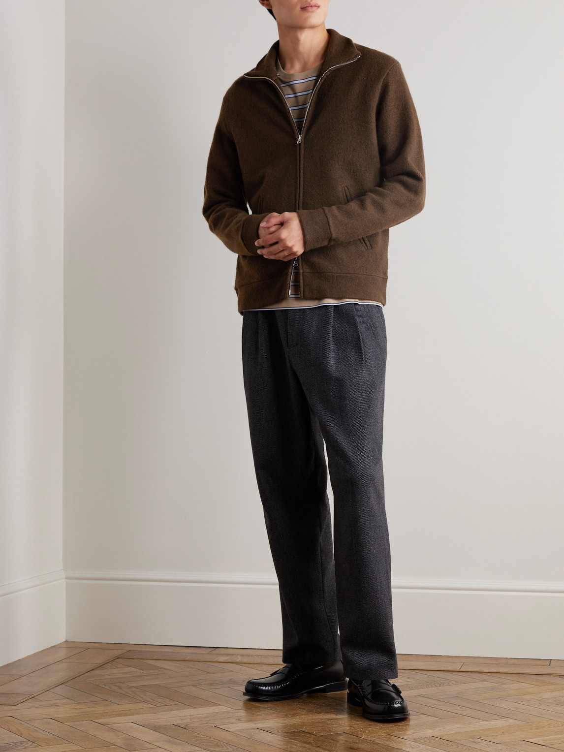 6398 Merino Wool-Felt Jacket