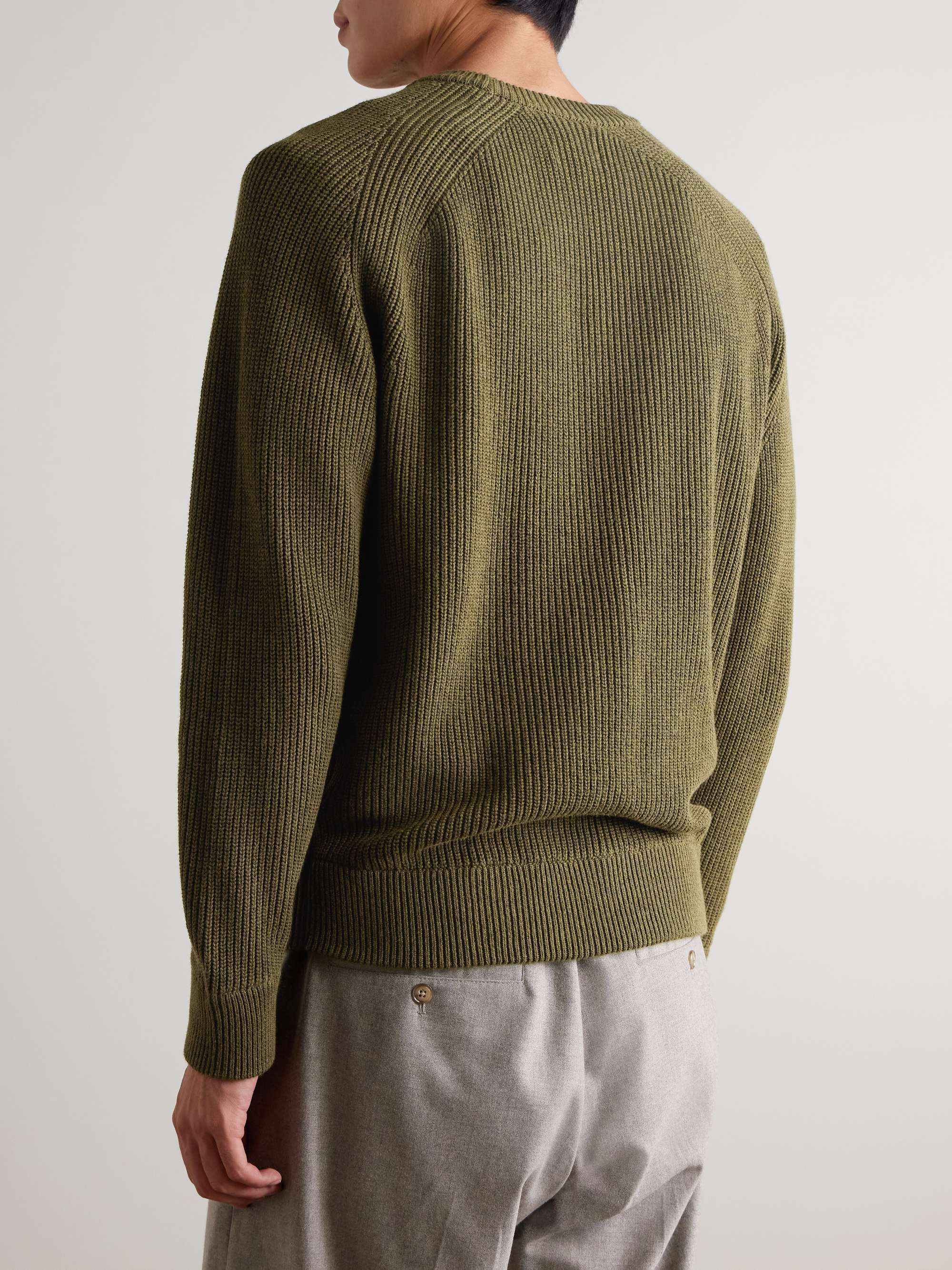 NN07 Jacobo 6470 Pullover aus Baumwolle in Rippstrick