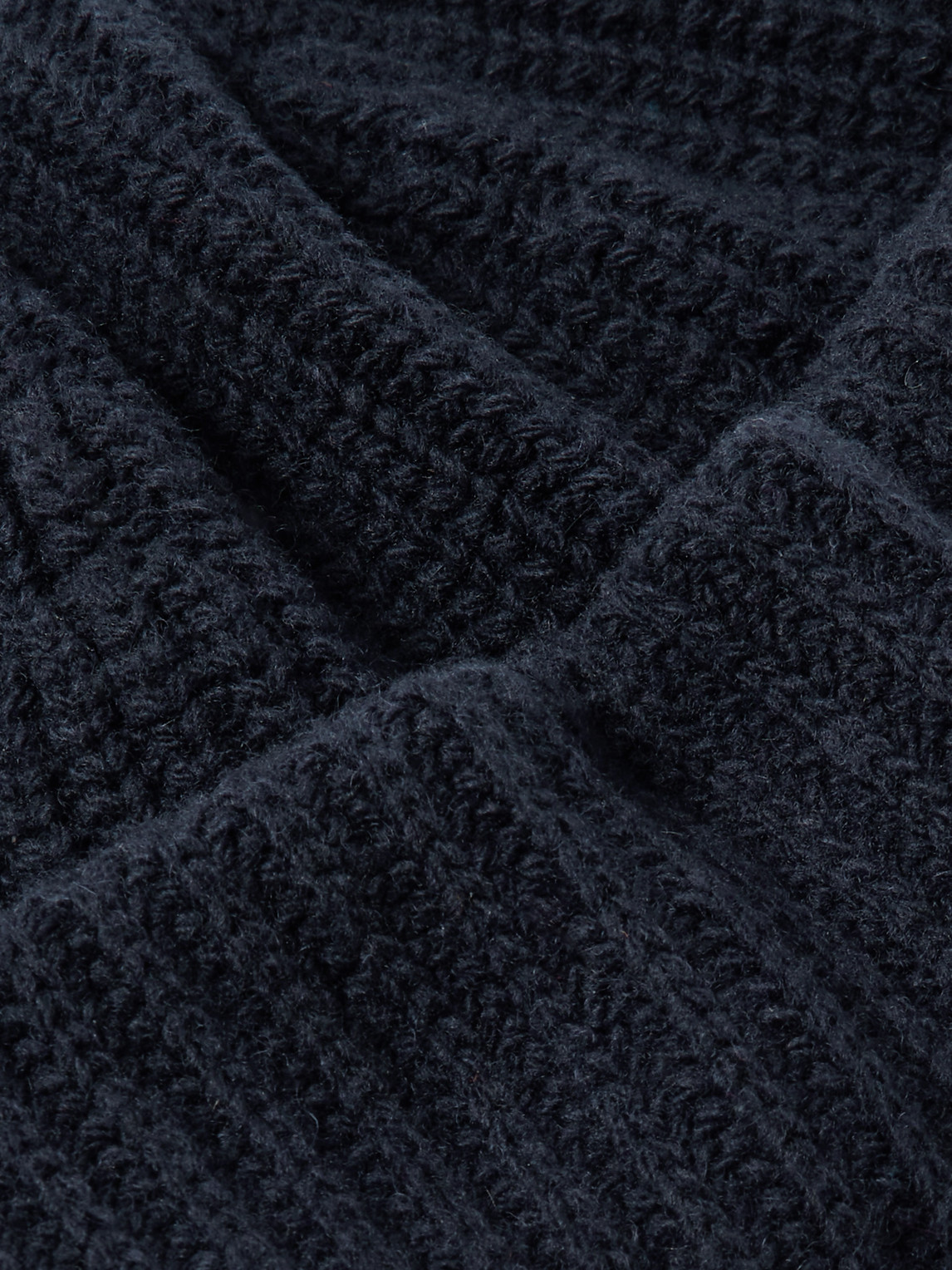 Nn07 Sailor 6650 Ribbed Wool-blend Beanie In Blue