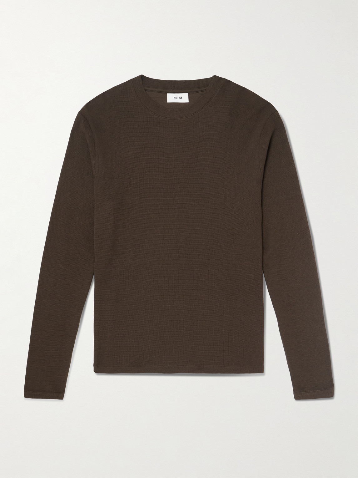 NN07 Clive Waffle-Knit Cotton and TENCEL™ Modal-Blend T-hirt - Men