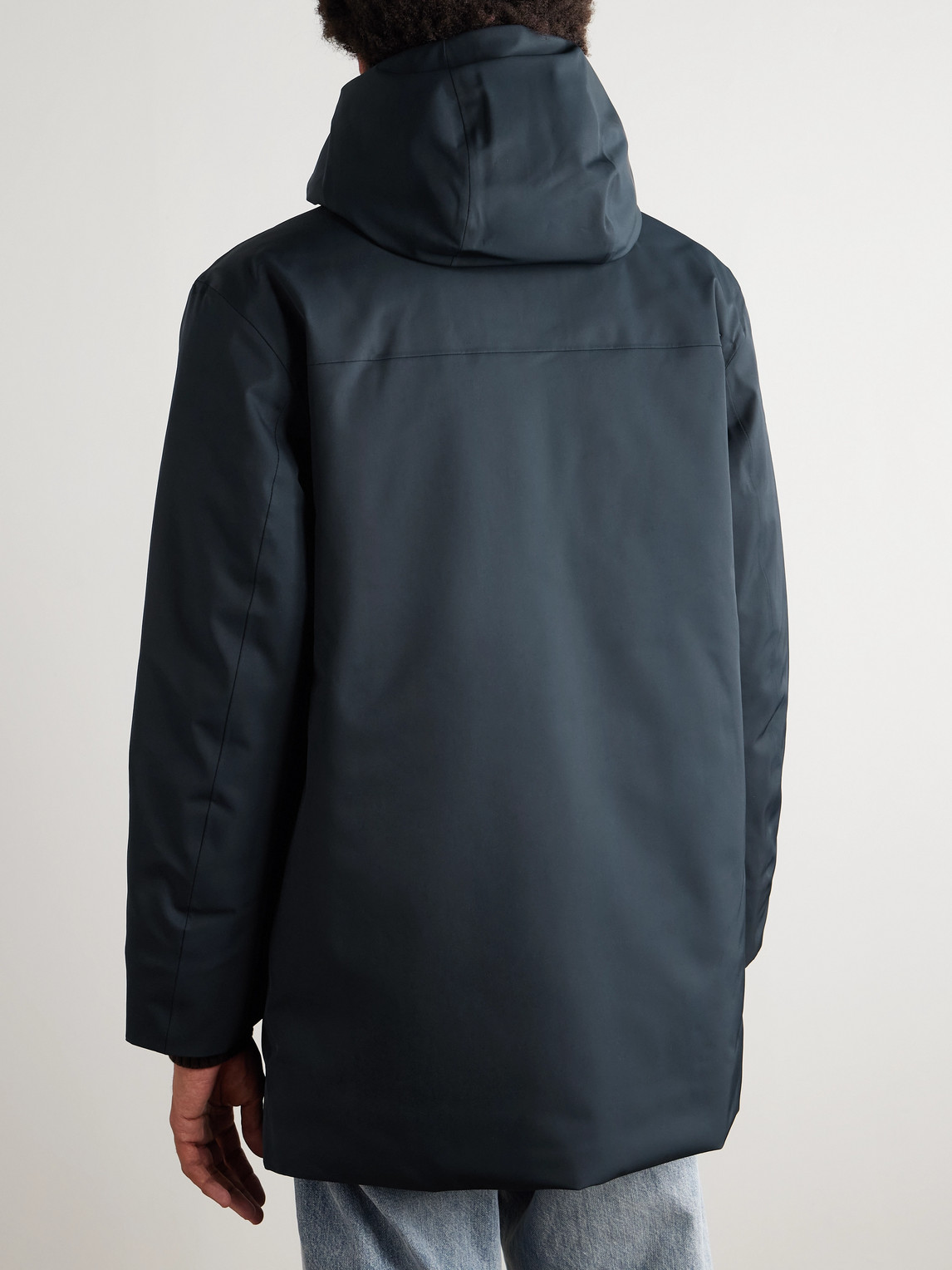  Nn07 - Blake 8240 Padded Recycled-twill Parka - Men - Blue - S 