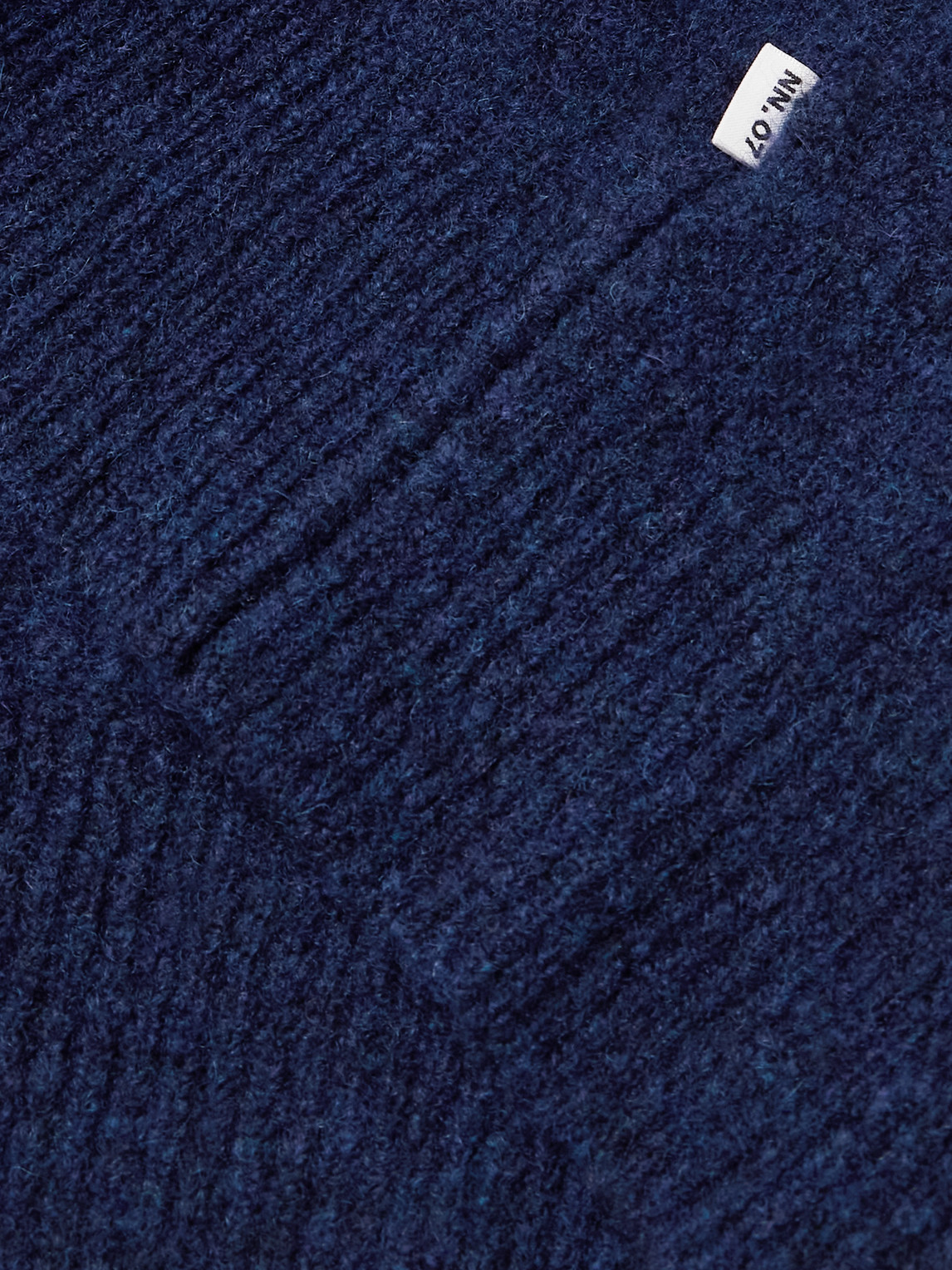  Nn07 - Hope 6683 Recycled-wool Blend Polo Sweater - Men - Blue - S 