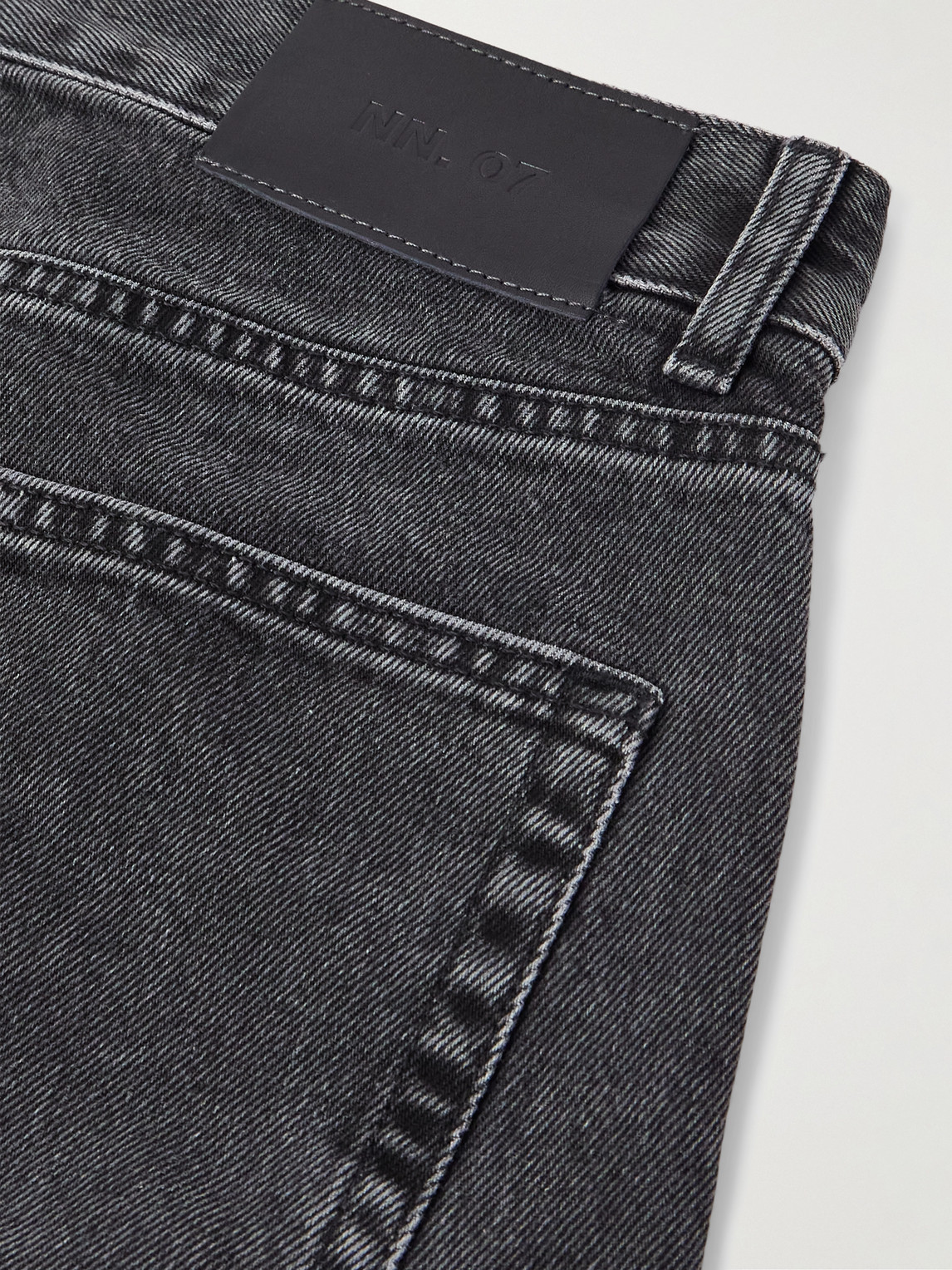 Nn07 Sonny 1866 Straight-leg Jeans In Black