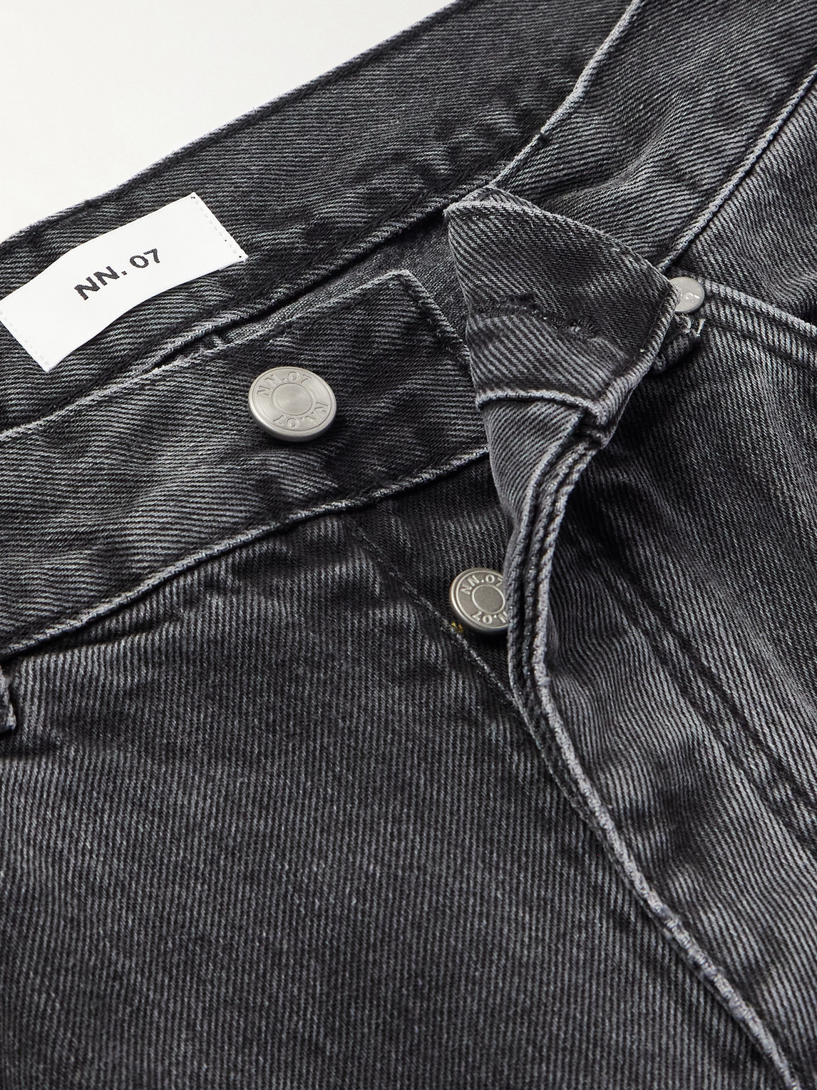 Nn07 Sonny 1866 Straight-leg Jeans In Black