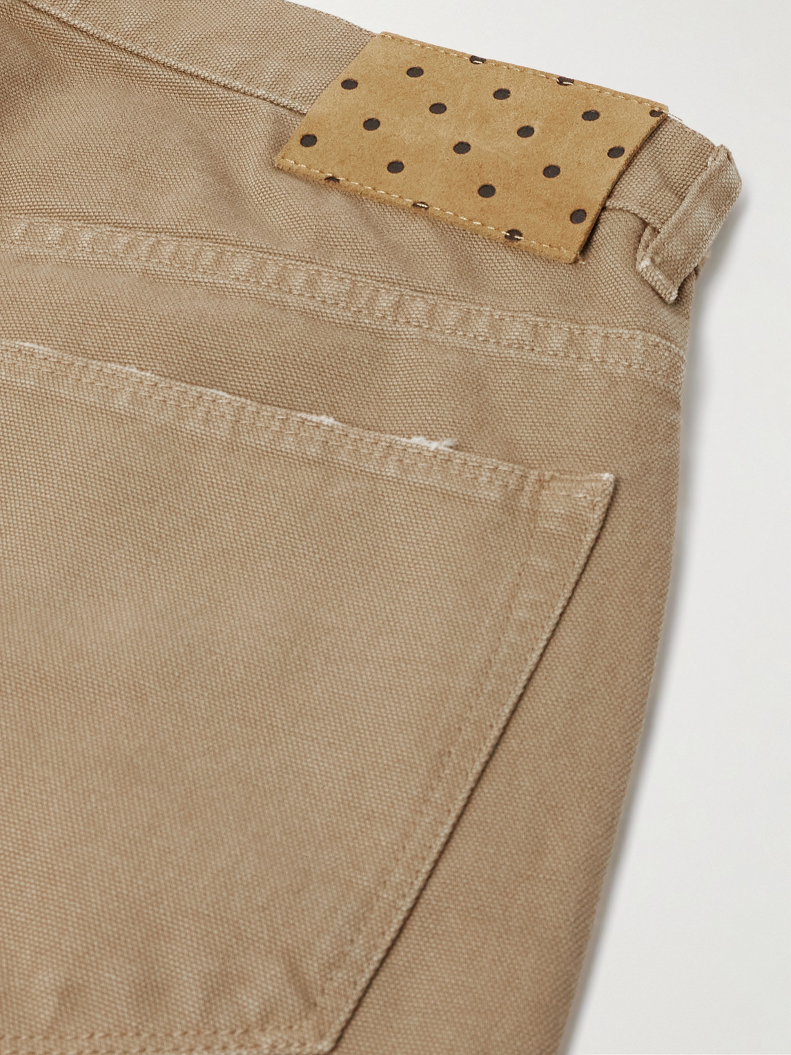 Massimo Alba Oceano Straight-leg Selvedge Jeans In Brown