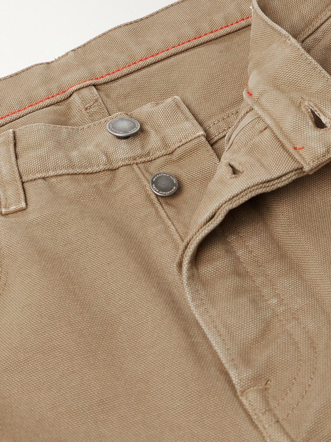 Massimo Alba Oceano Straight-leg Selvedge Jeans In Brown