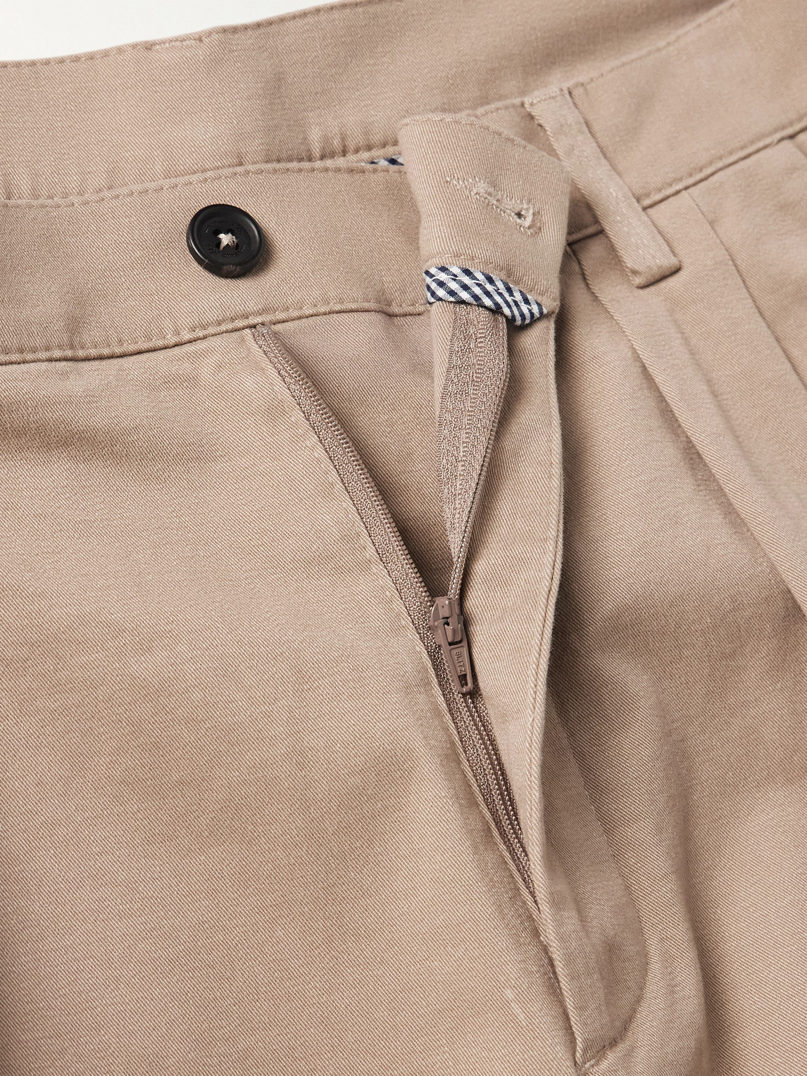 Massimo Alba Stan Tapered Pleated Cotton-twill Trousers In Brown