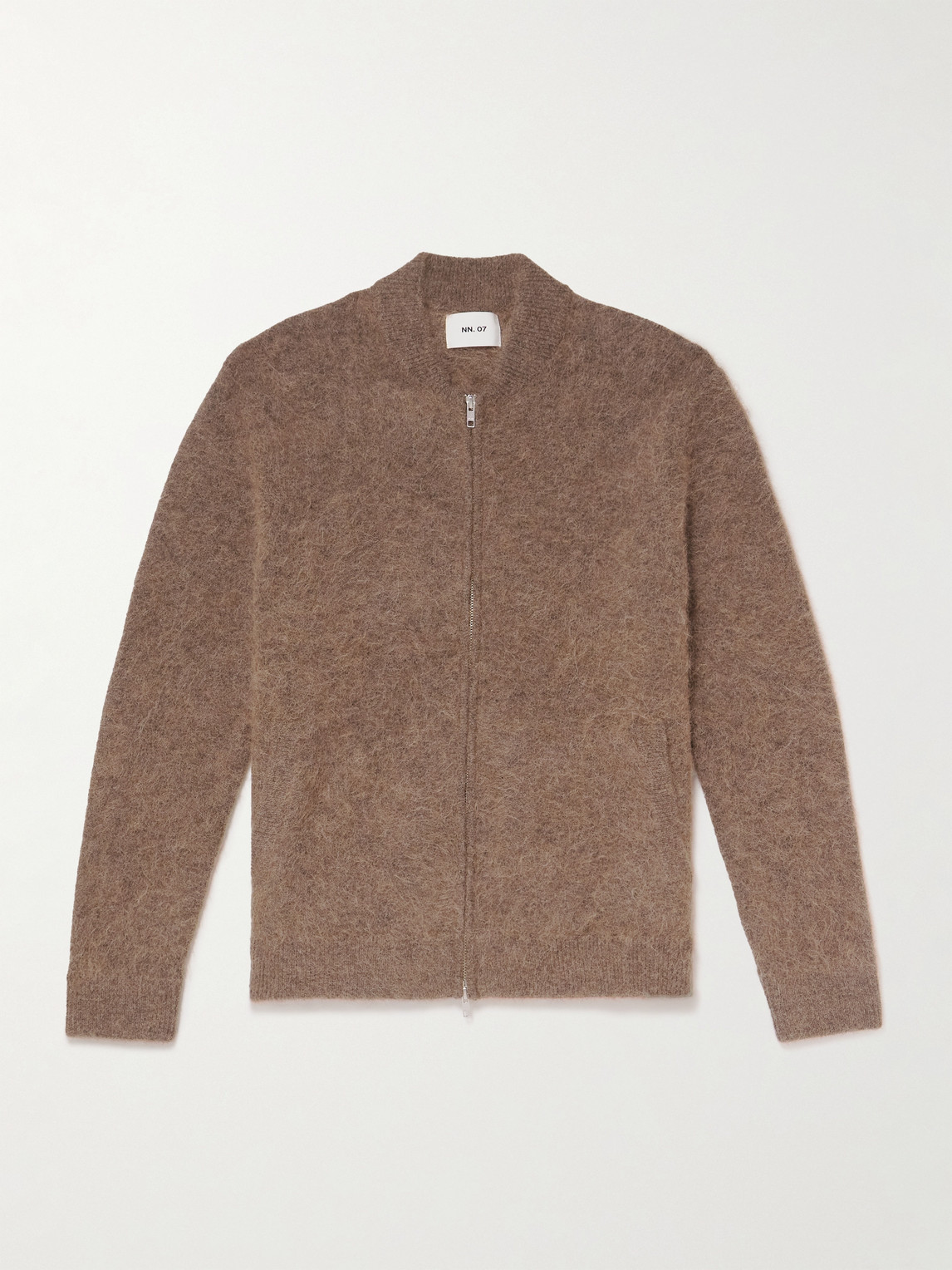 NN07 Boris 60012 Alpaca-Blend Zip-Up Cardigan - Men