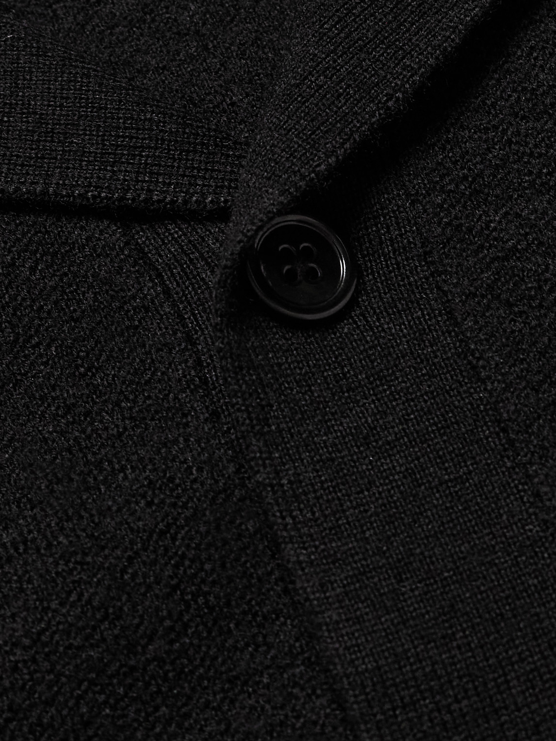 Nn07 Jasper 60017 Wool Cardigan In Black