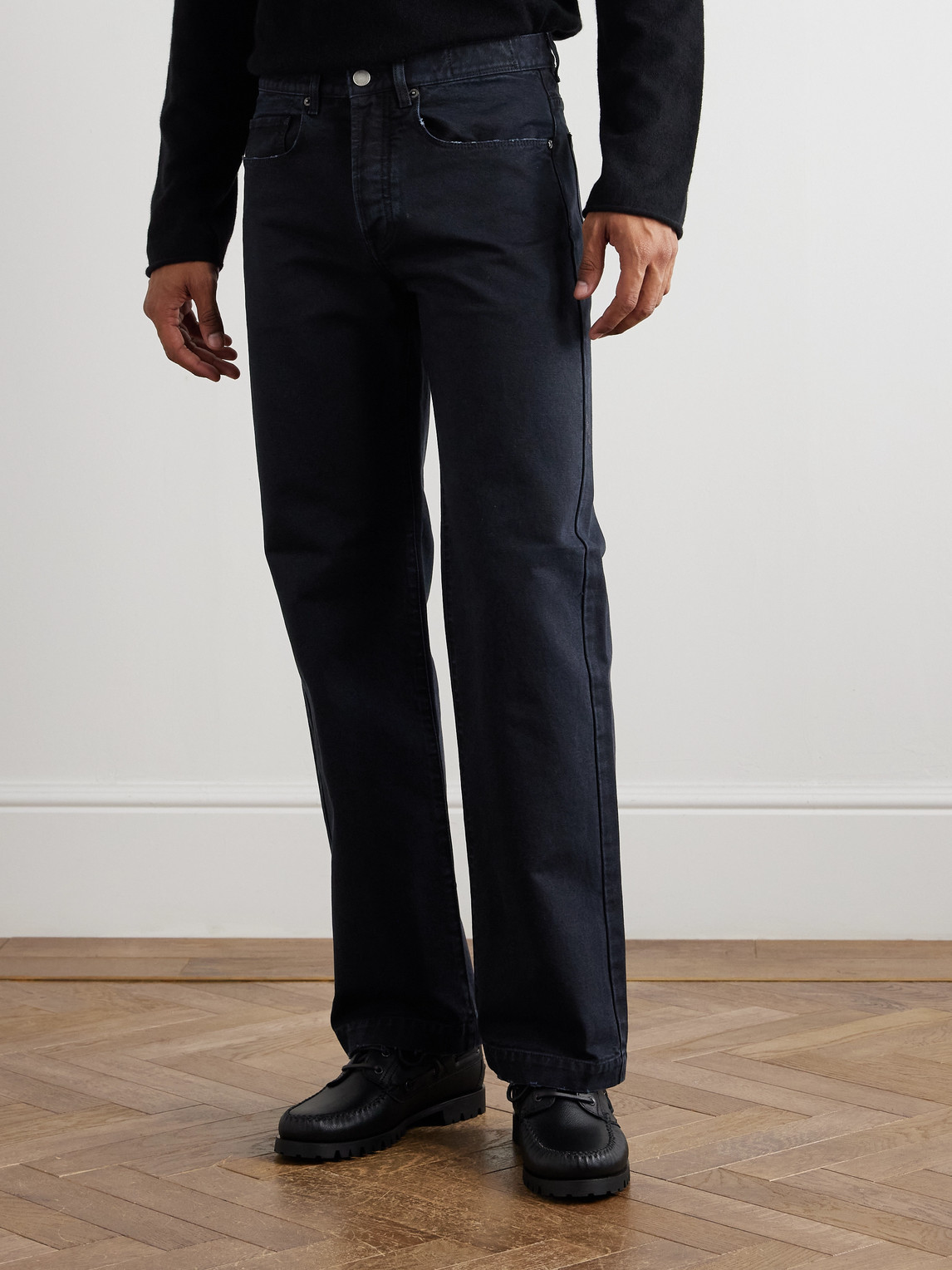 Massimo Alba Oceano Straight-leg Jeans In Blue
