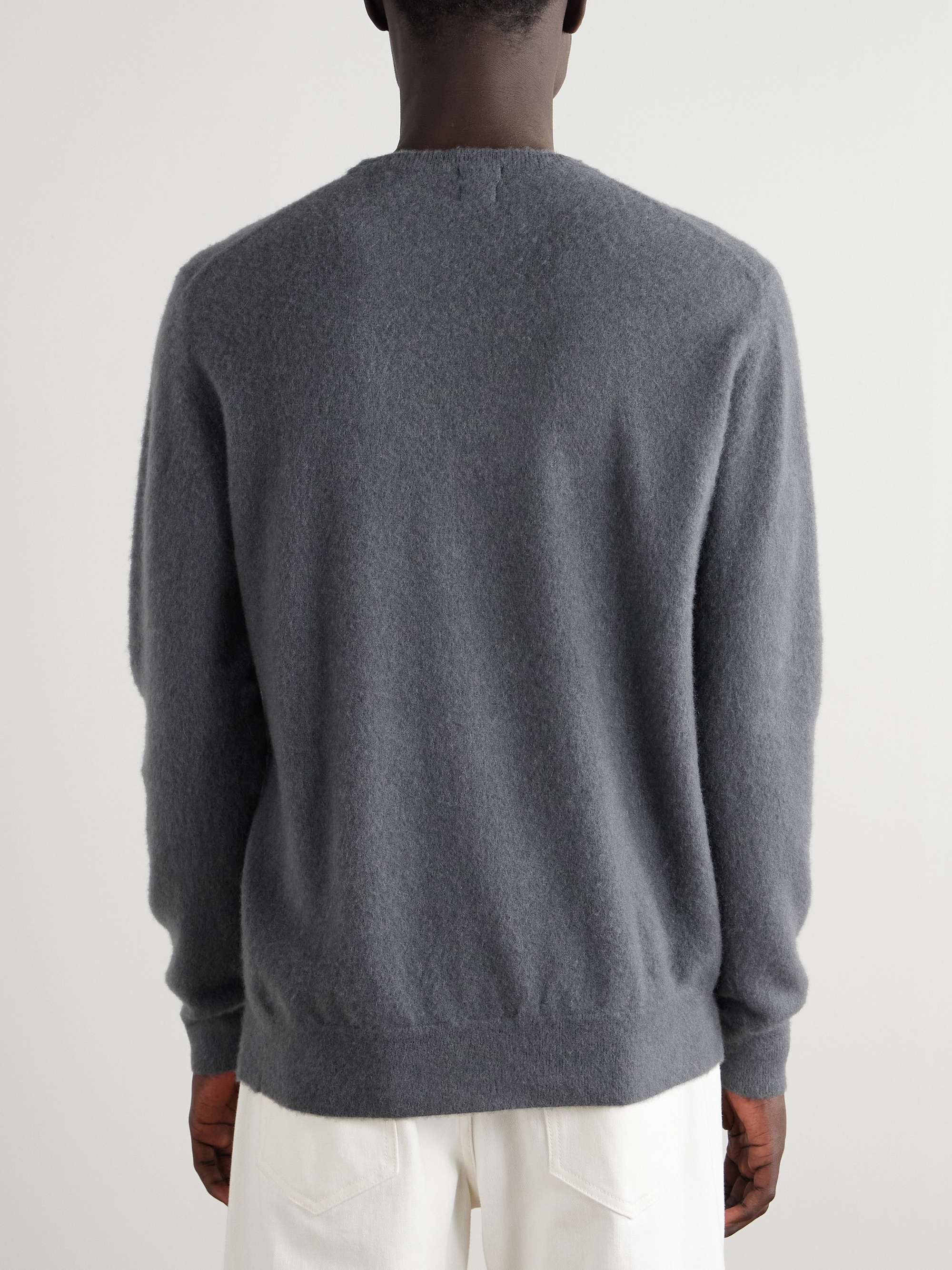 MASSIMO ALBA Kane Brushed Cashmere Sweater