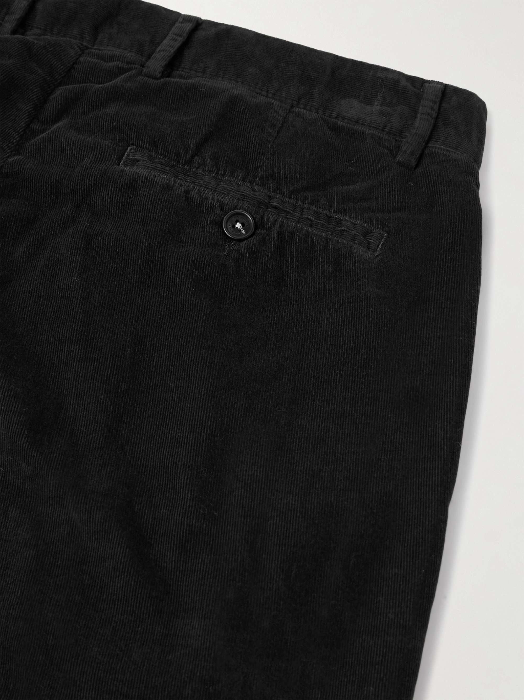 MASSIMO ALBA Straight-Leg Cotton-Corduroy Trousers