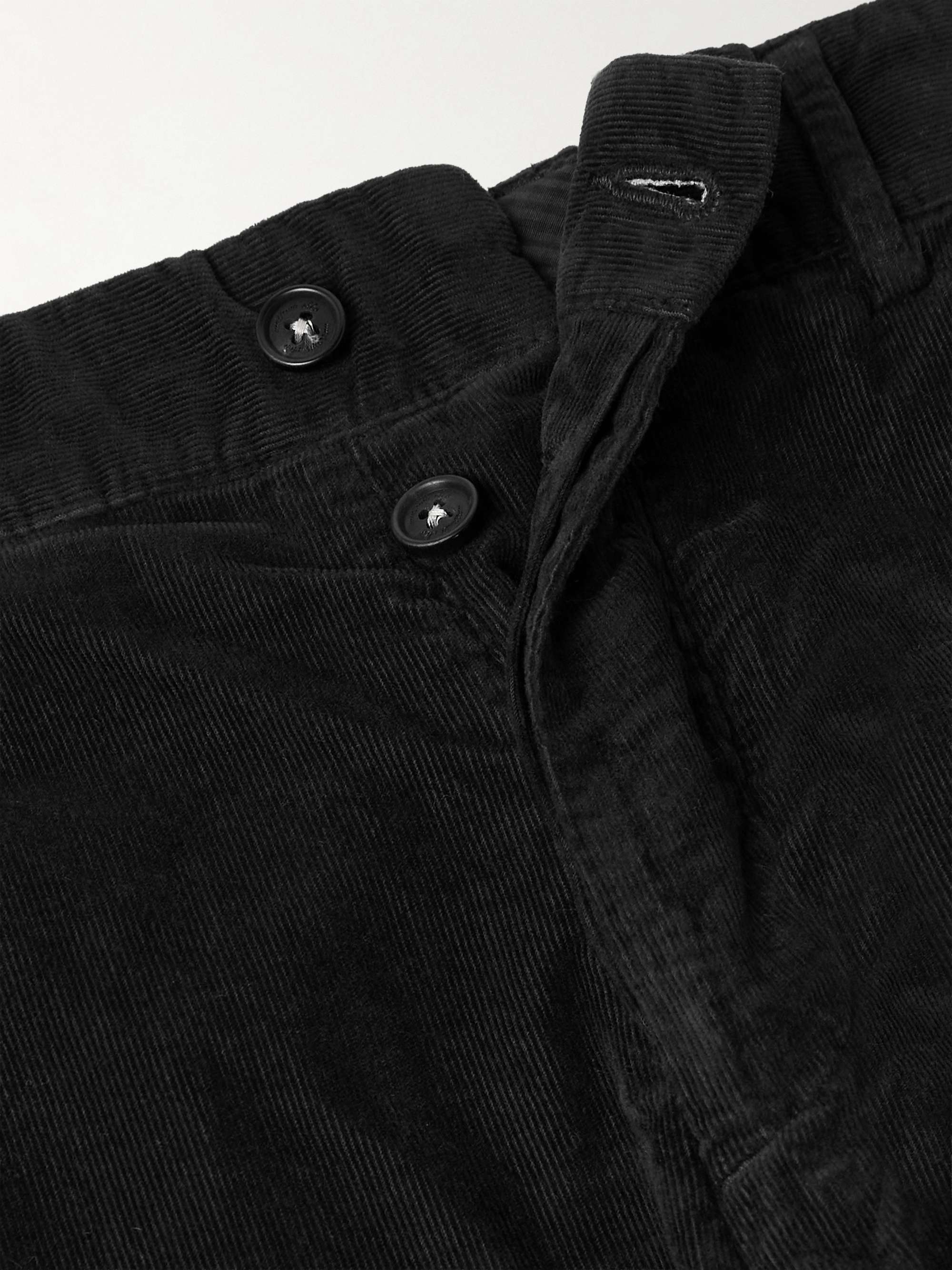 MASSIMO ALBA Straight-Leg Cotton-Corduroy Trousers