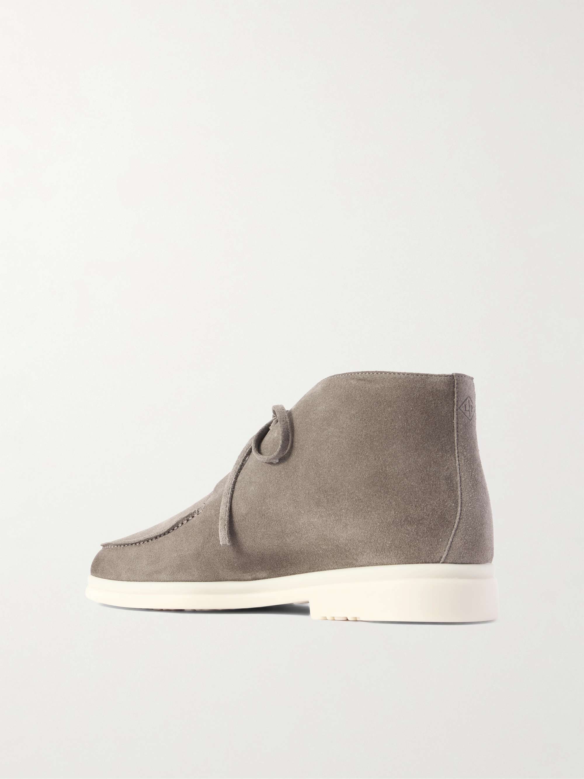 LORO PIANA Walk and Walk Suede Chukka Boots