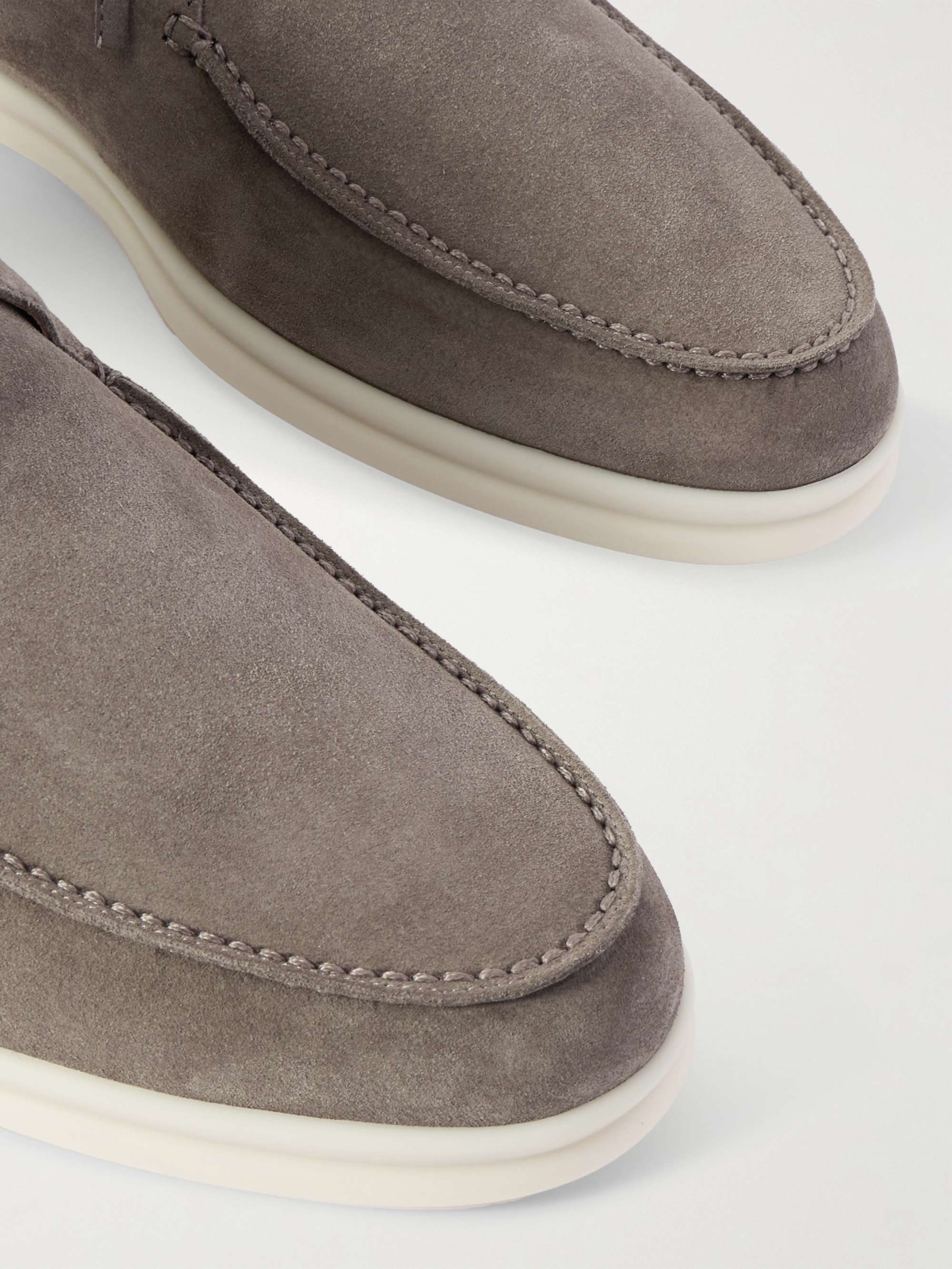 LORO PIANA Walk and Walk Suede Chukka Boots