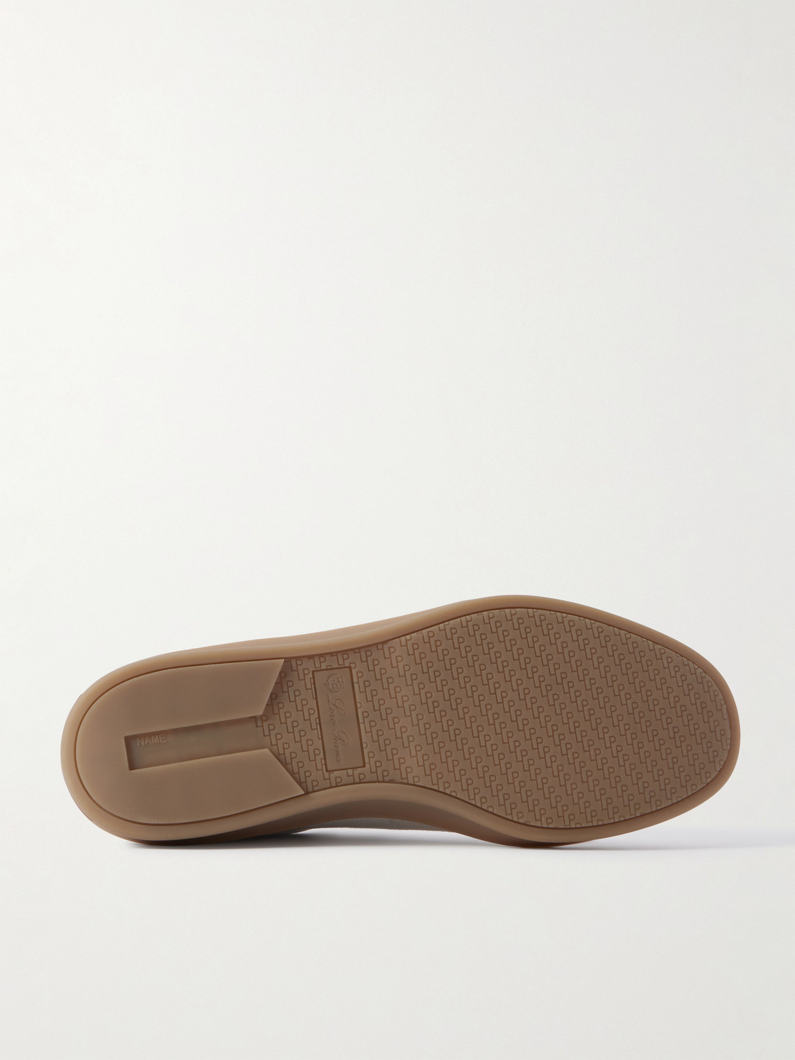 Loro Piana Tennis Walk Leather-trimmed Suede Sneakers