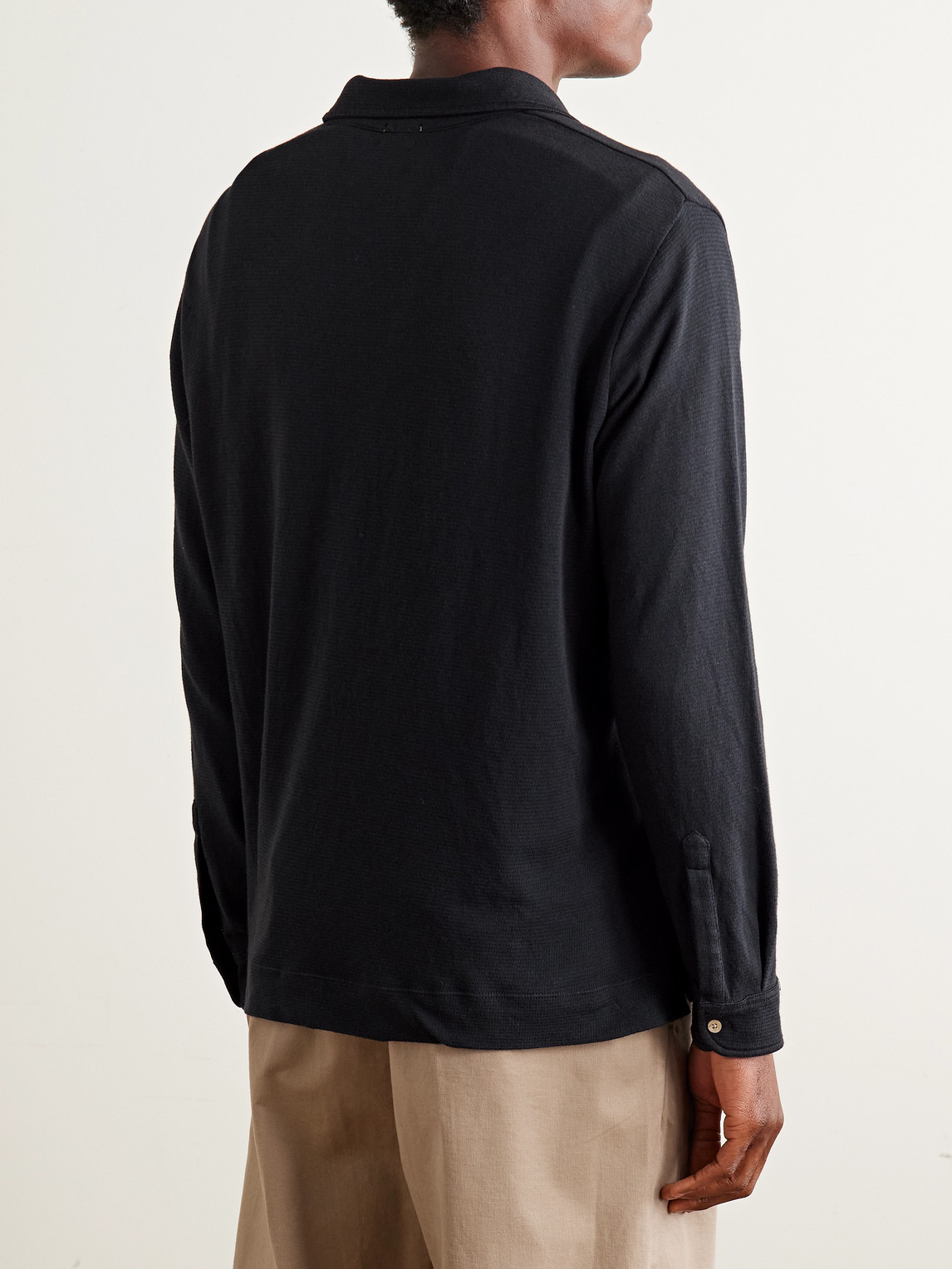  Massimo Alba - Cotton-blend Polo Shirt - Men - Blue - M 