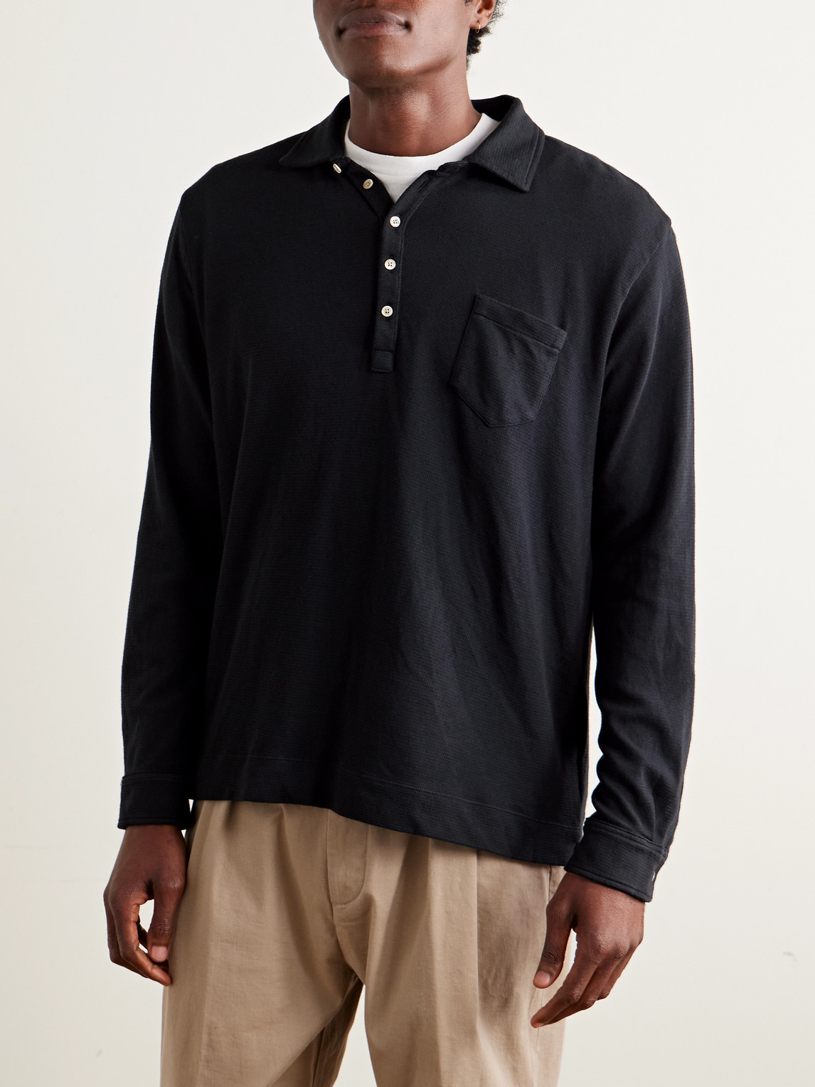  Massimo Alba - Cotton-blend Polo Shirt - Men - Blue - M 