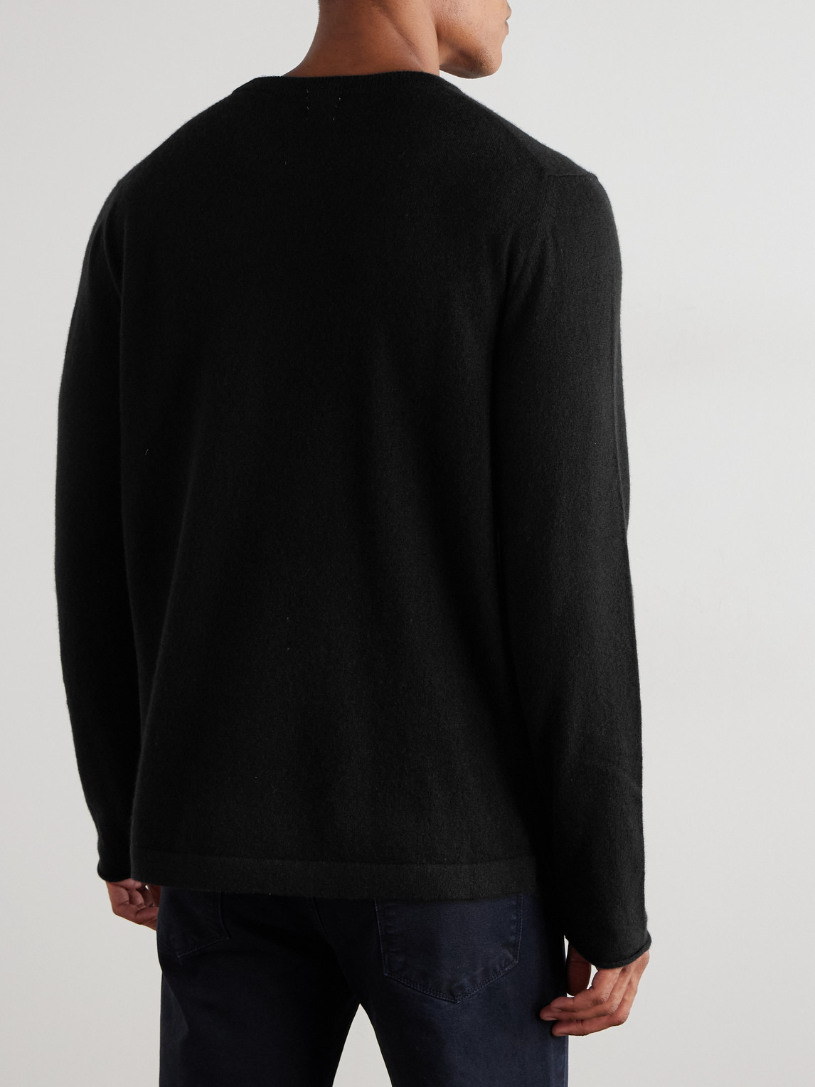 Massimo Alba Cashmere T-shirt In Black