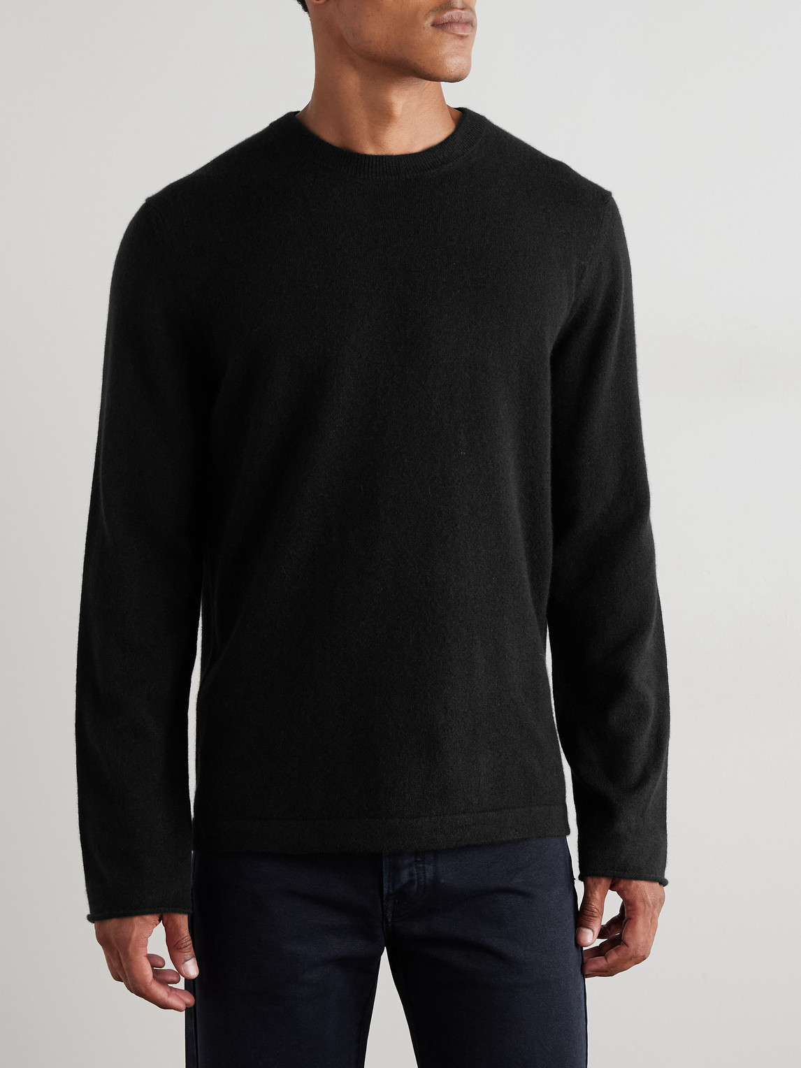 Massimo Alba Cashmere T-shirt In Black