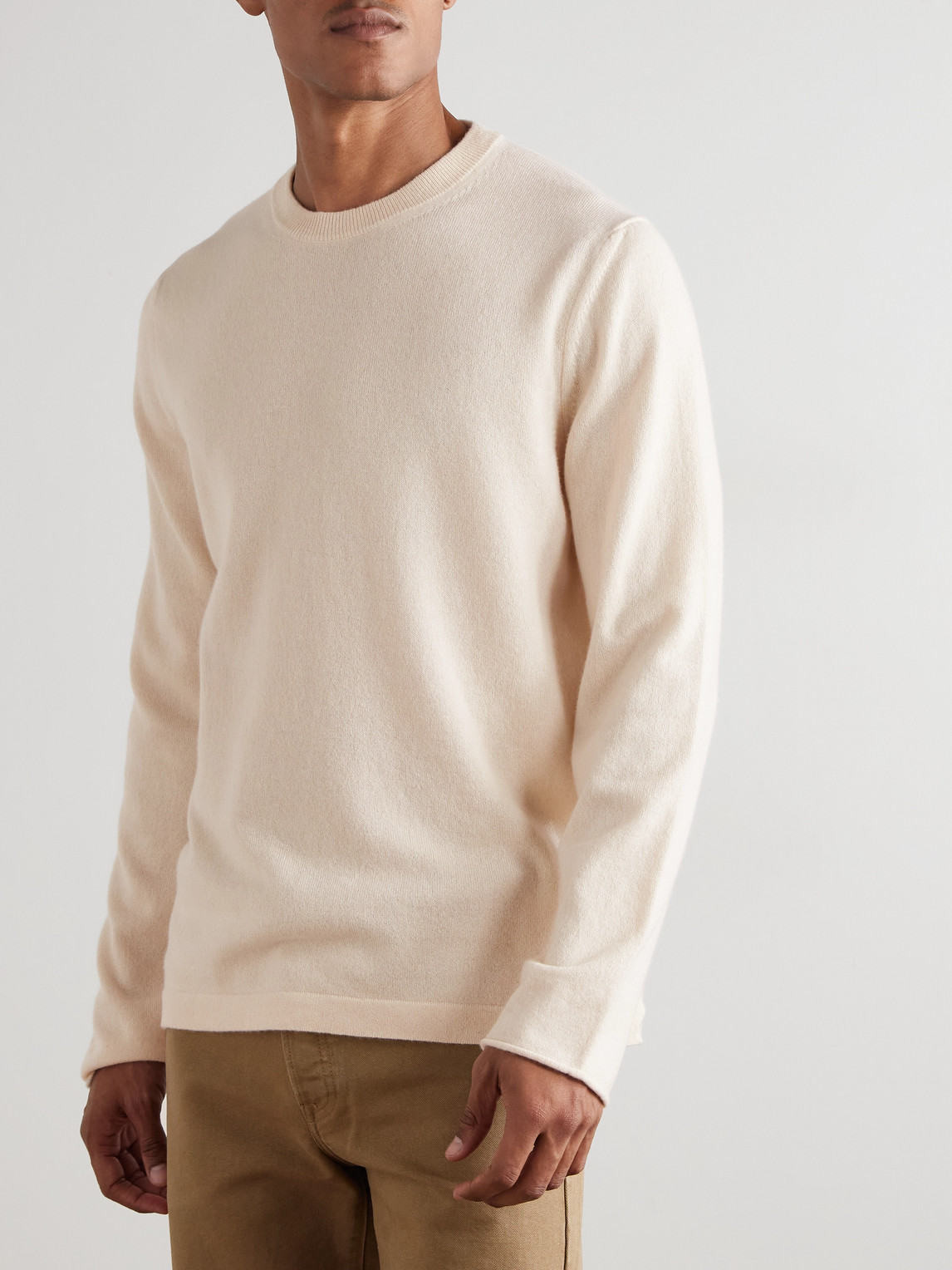 Massimo Alba Cashmere T-shirt In Neutral
