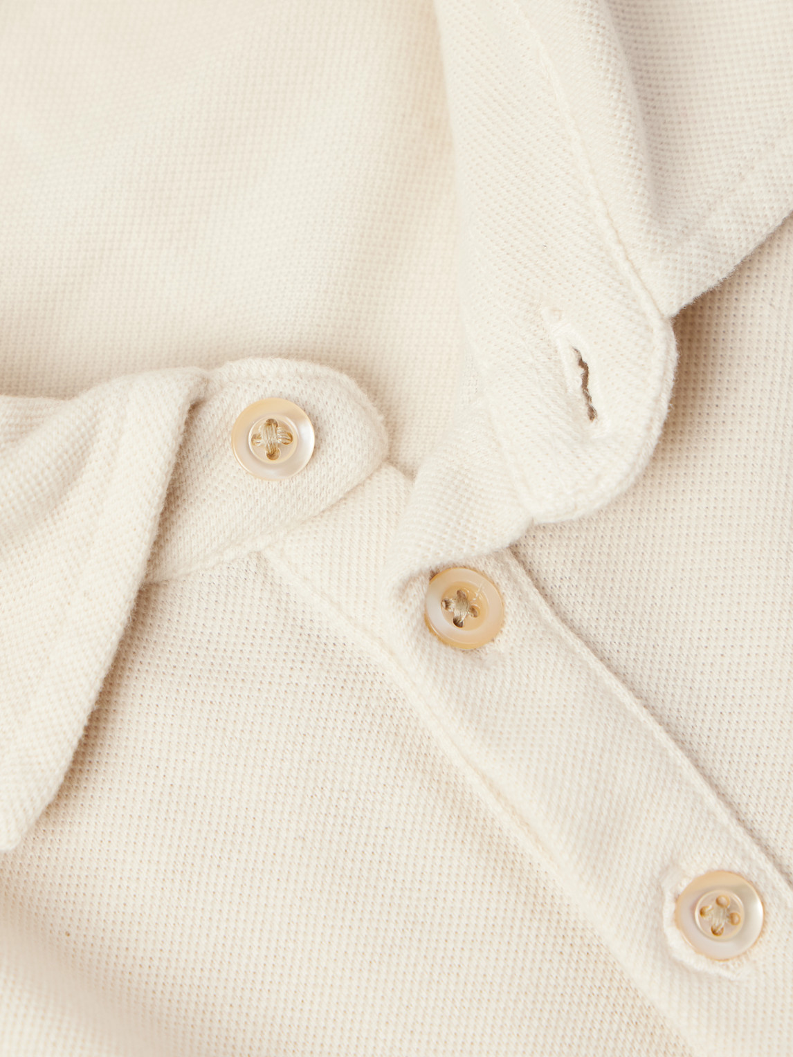  Massimo Alba - Ischia Cotton And Cashmere-blend Piqué Polo Shirt - Men - Neutrals - Xxl 