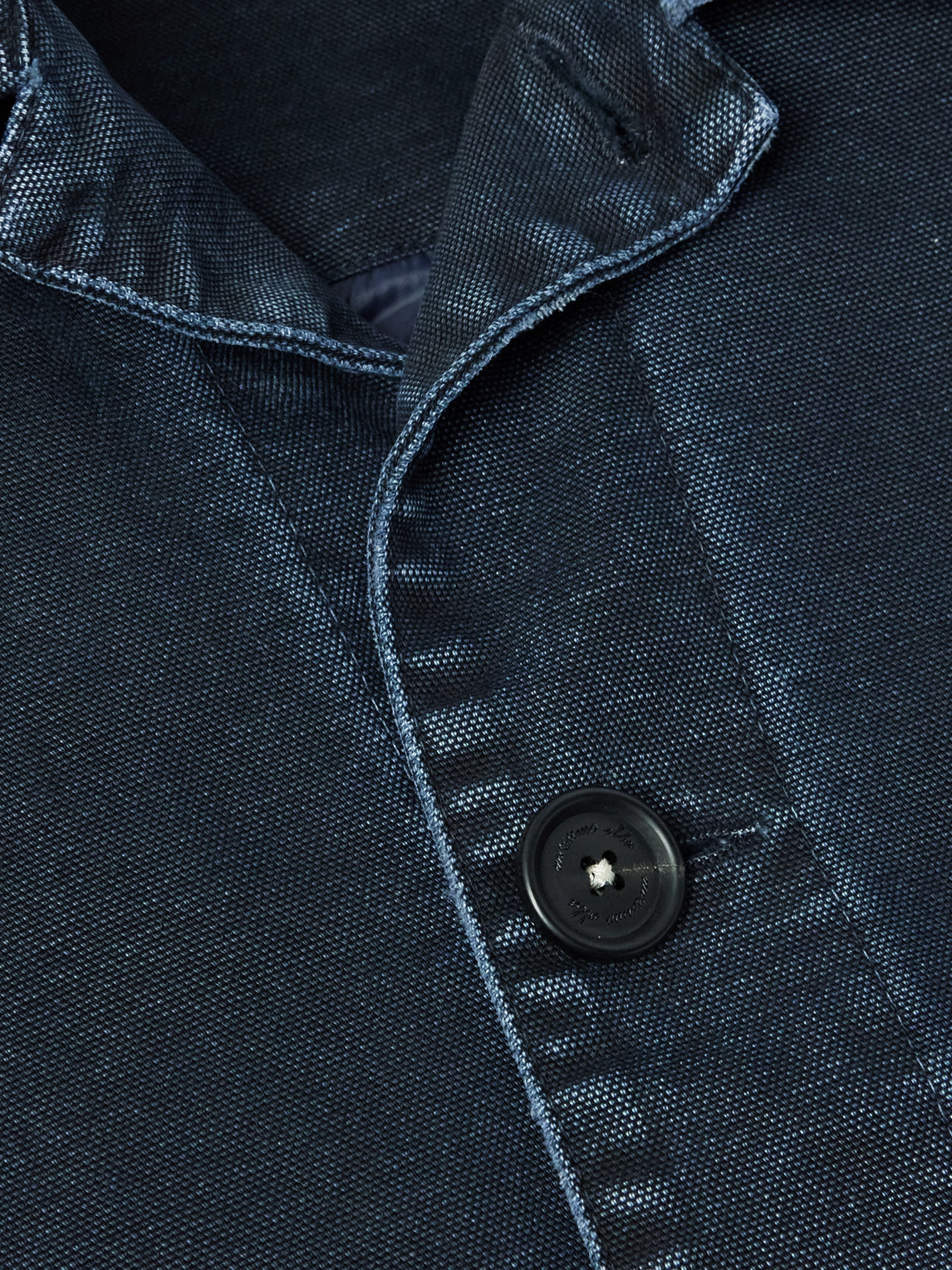 Massimo Alba Cadillac Padded Cotton-canvas Jacket In Blue