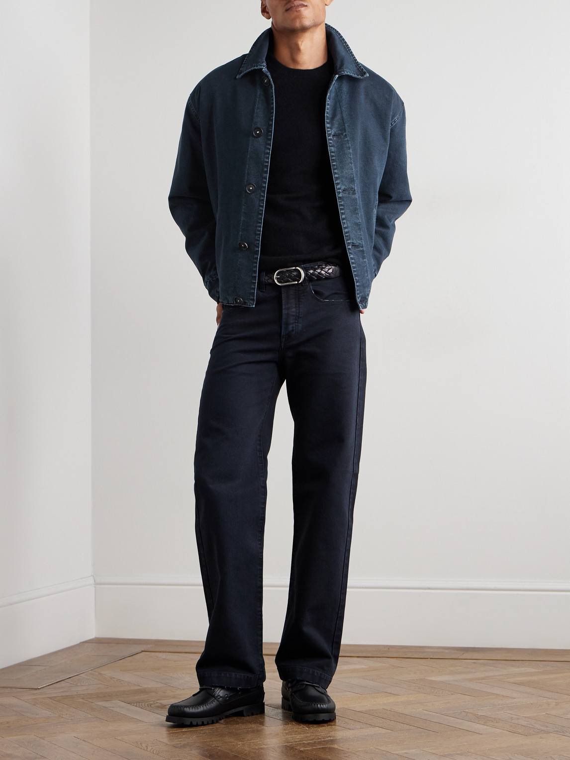 Massimo Alba Cadillac Padded Cotton-canvas Jacket In Blue