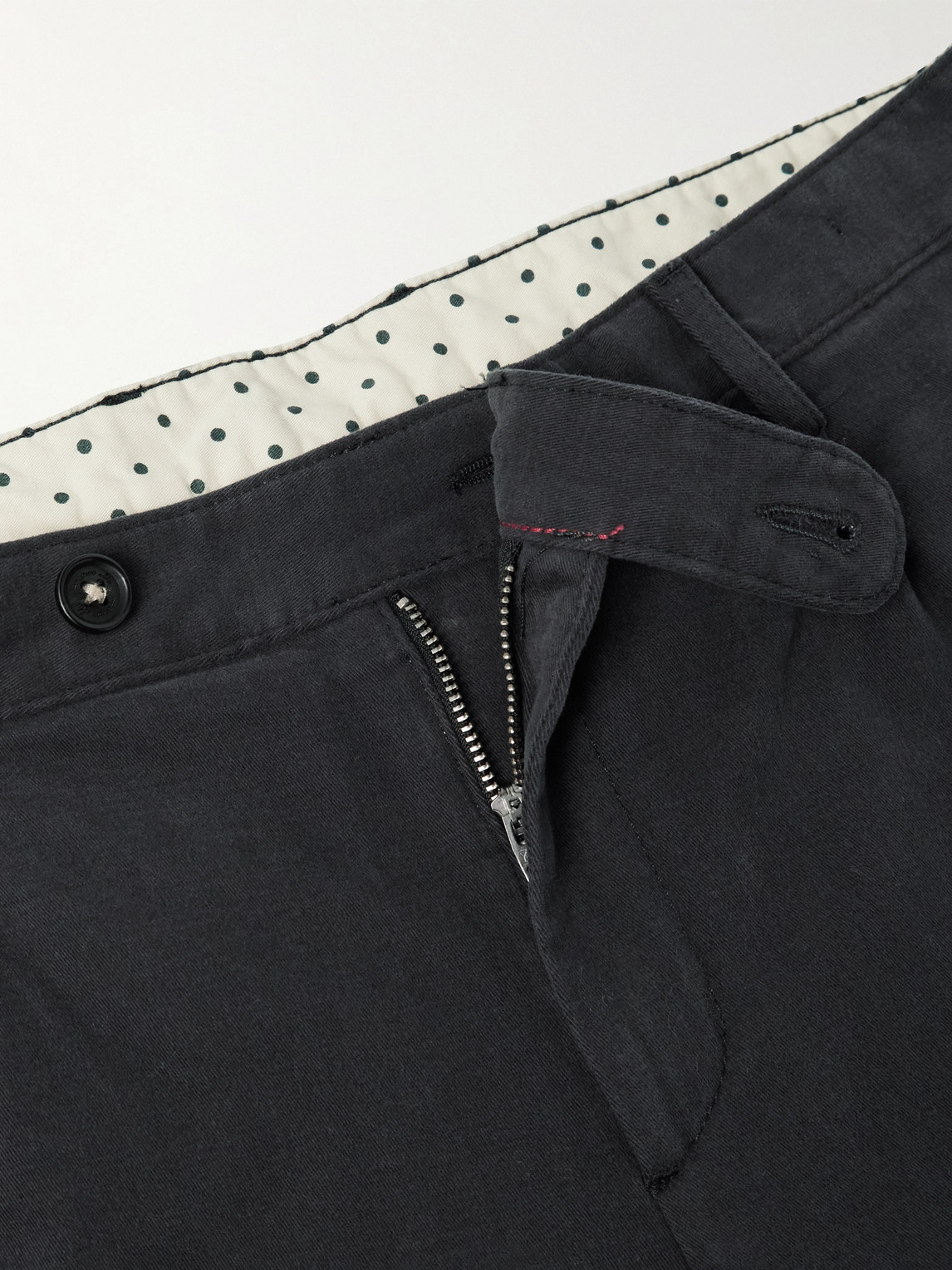 Massimo Alba Straight-leg Stretch-cotton Gabardine Trousers In Gray