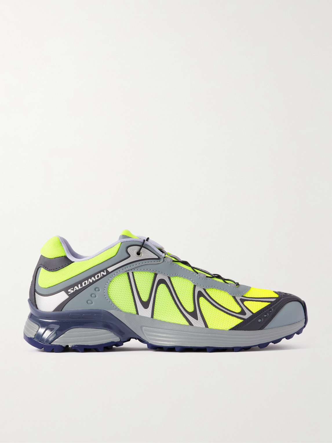XT-WHISPER Rubber-Trimmed Mesh Sneakers