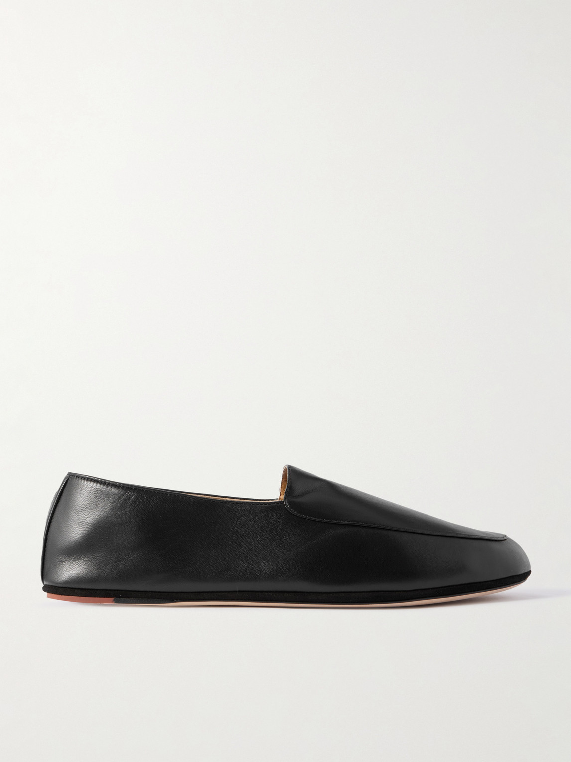 Loro Piana Anton Walk Leather Loafers - Men