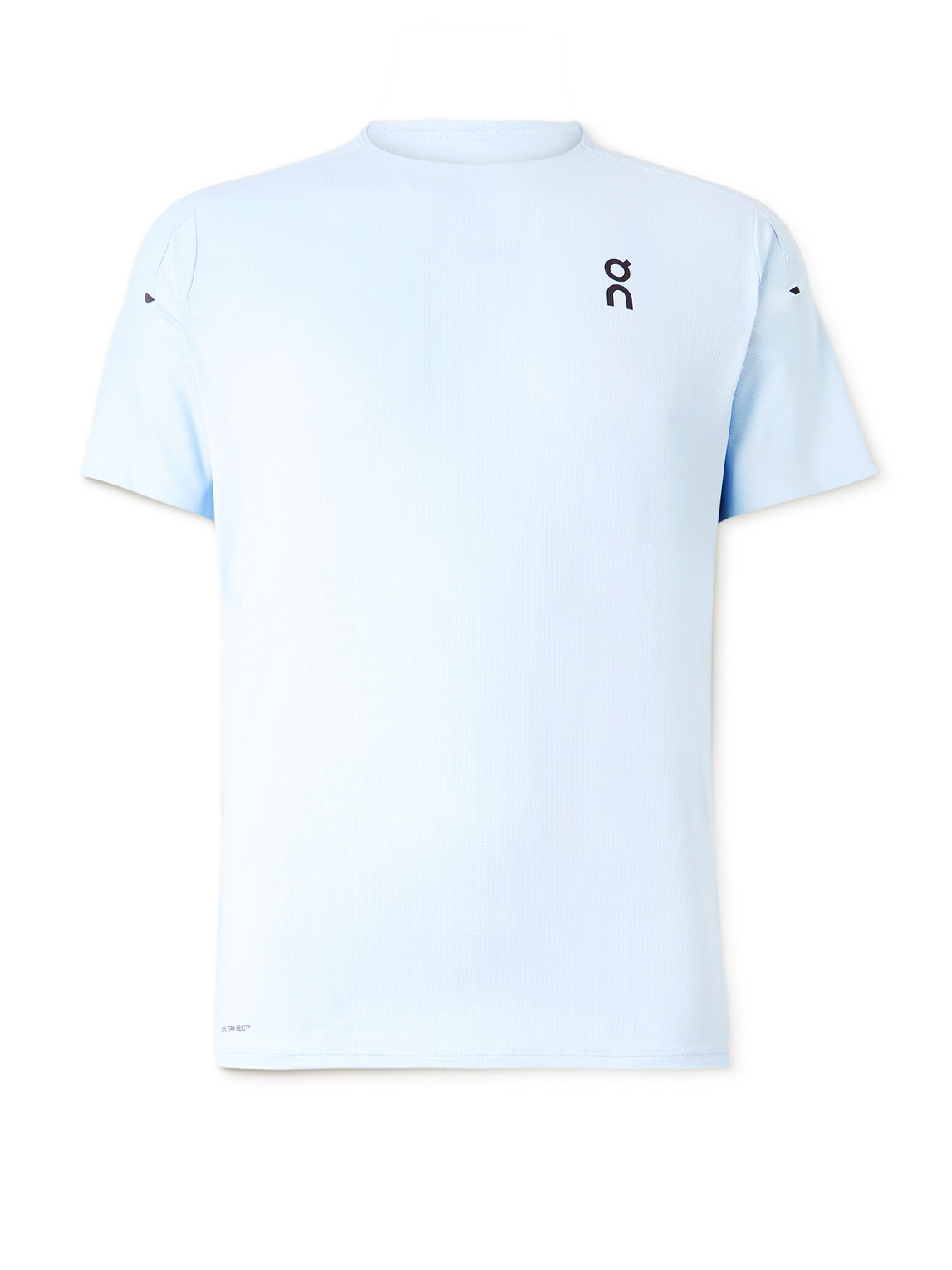 On Performance-t Stretch Recycled-jersey And Mesh T-shirt In Blue
