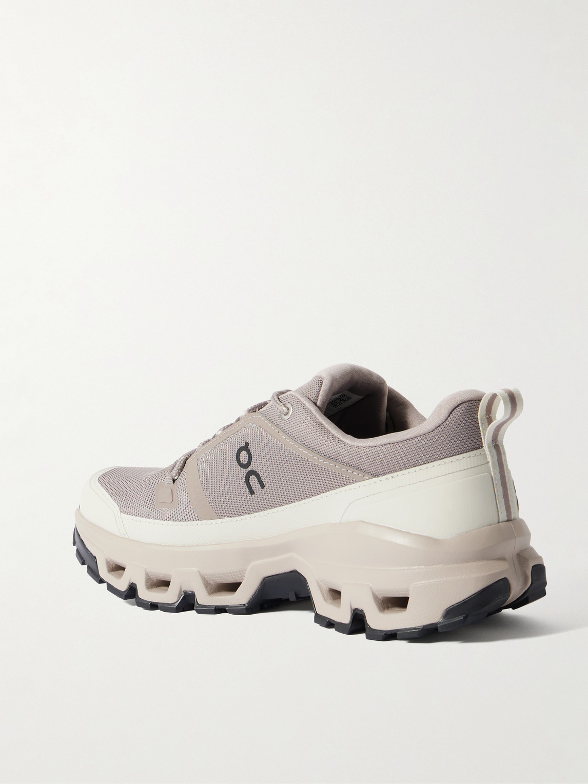 On Cloudrock Rubber-trimmed Mesh Trail Sneakers In Gray