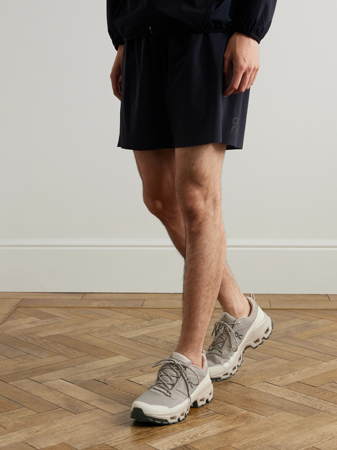 On Cloudrock Rubber-trimmed Mesh Trail Sneakers In Gray