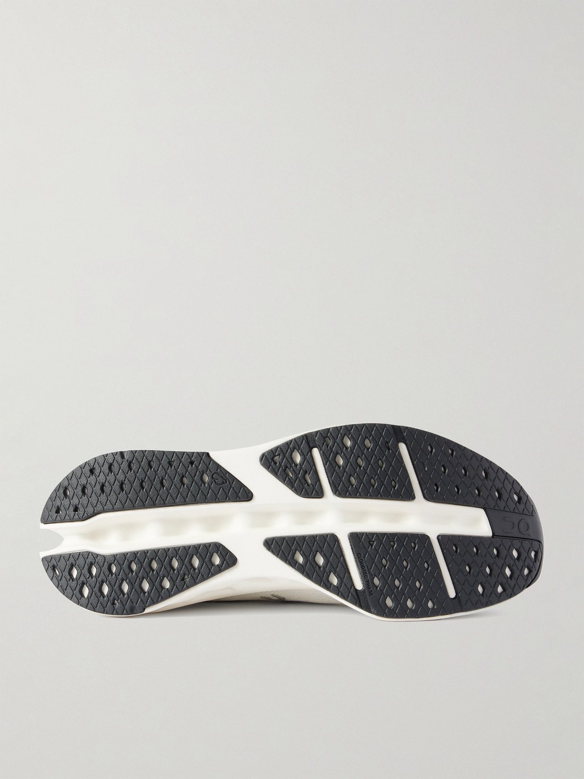 On Cloudsurfer Max Rubber-trimmed Mesh Sneakers In White