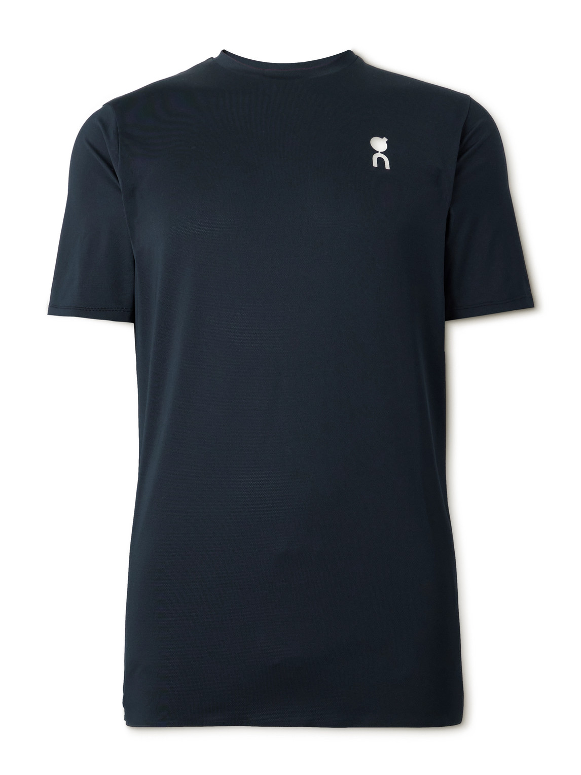 On Court-t Stretch Recycled-jersey T-shirt In Black