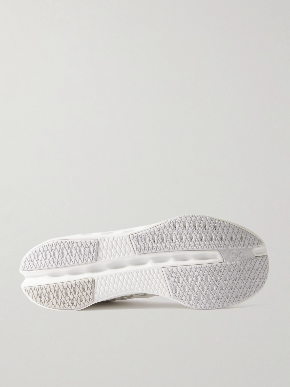 On Cloudsurfer Next Rubber-trimmed Mesh Running Sneakers In White