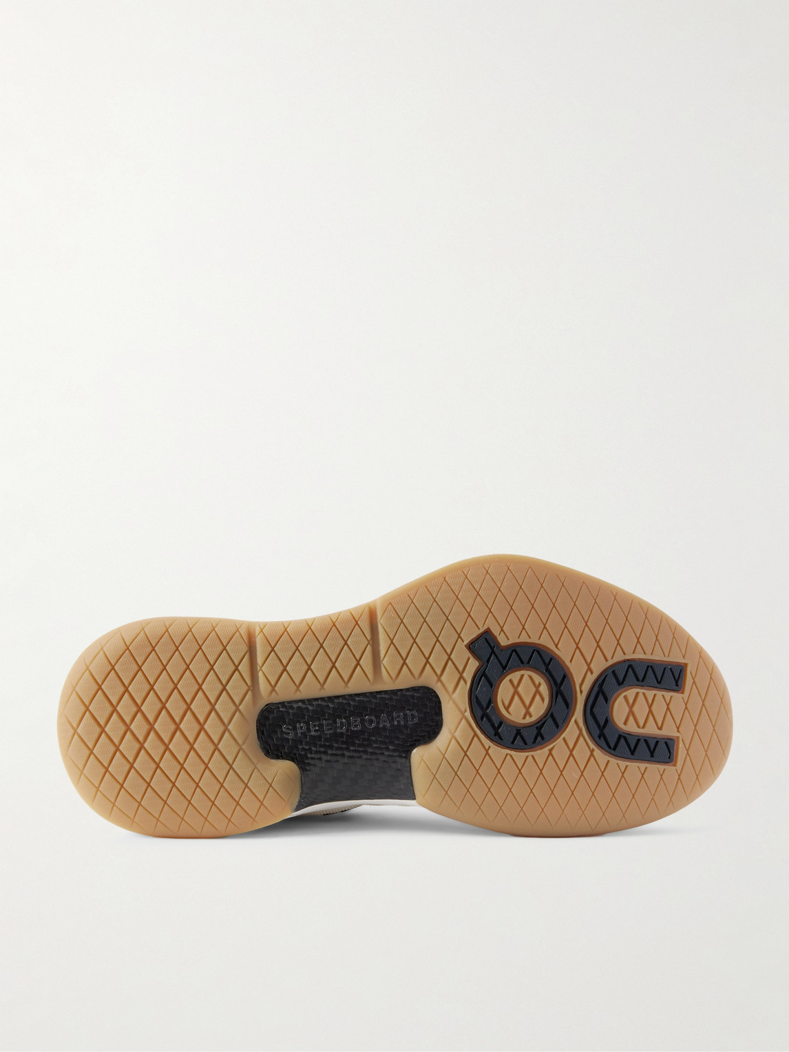 On Roger Federer The Roger Pro Rubber-trimmed Mesh Tennis Sneakers In Neutral